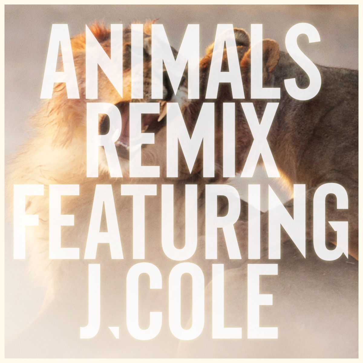 Animals (Remix) [feat. J. Cole] - Single by Maroon 5 album cover artwork