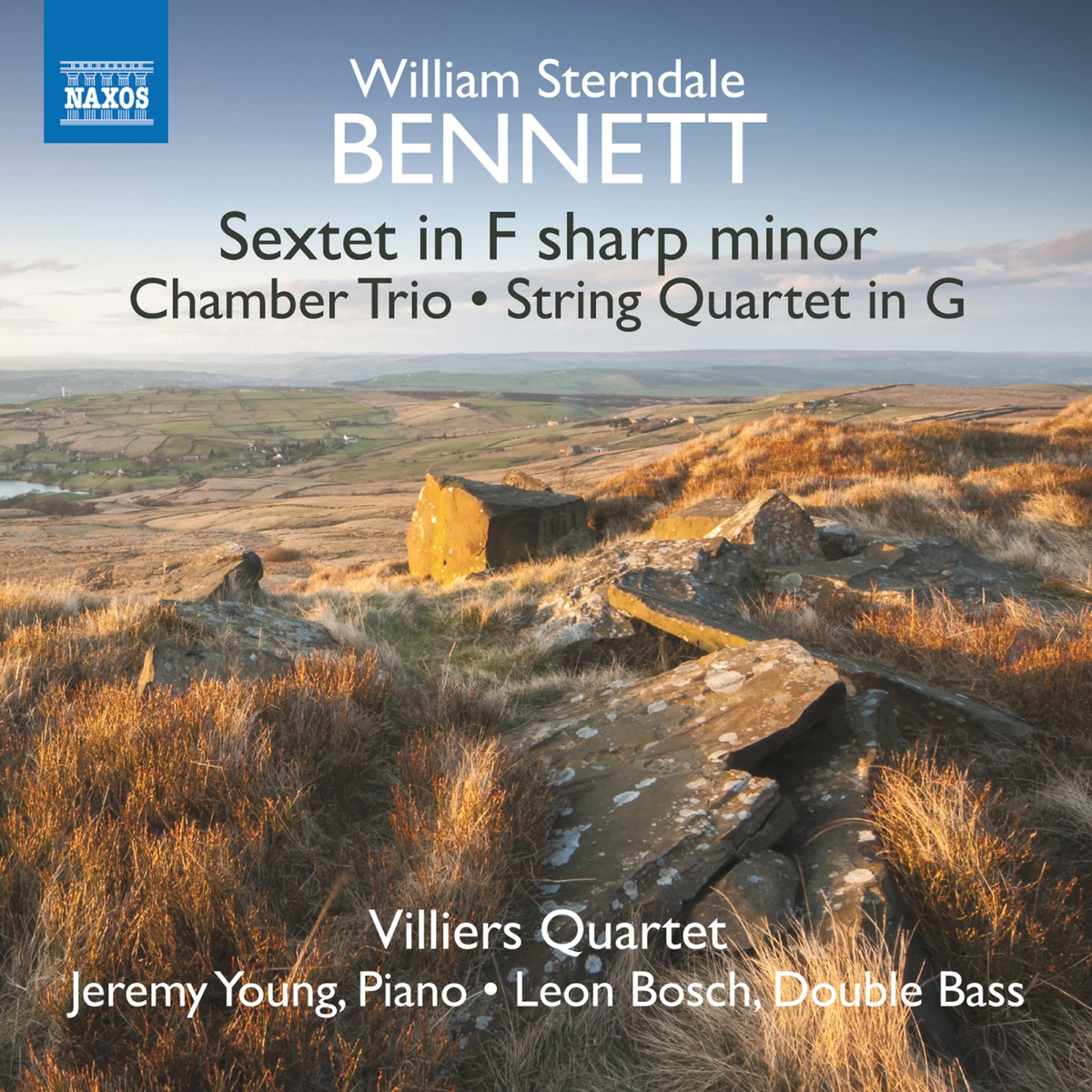Bennett: Piano Sextet, Chamber Trio & String Quartet by Villiers Quartet, Jeremy Young & Leon Bosch album cover