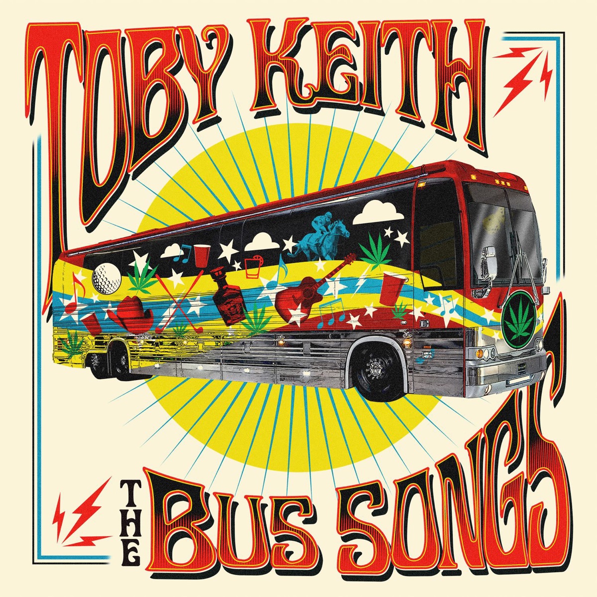 The Bus Songs by Toby Keith album cover