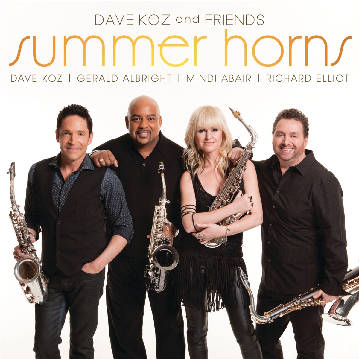 Summer Horns (feat. Gerald Albright, Mindi Abair & Richard Elliot) by Dave Koz album cover