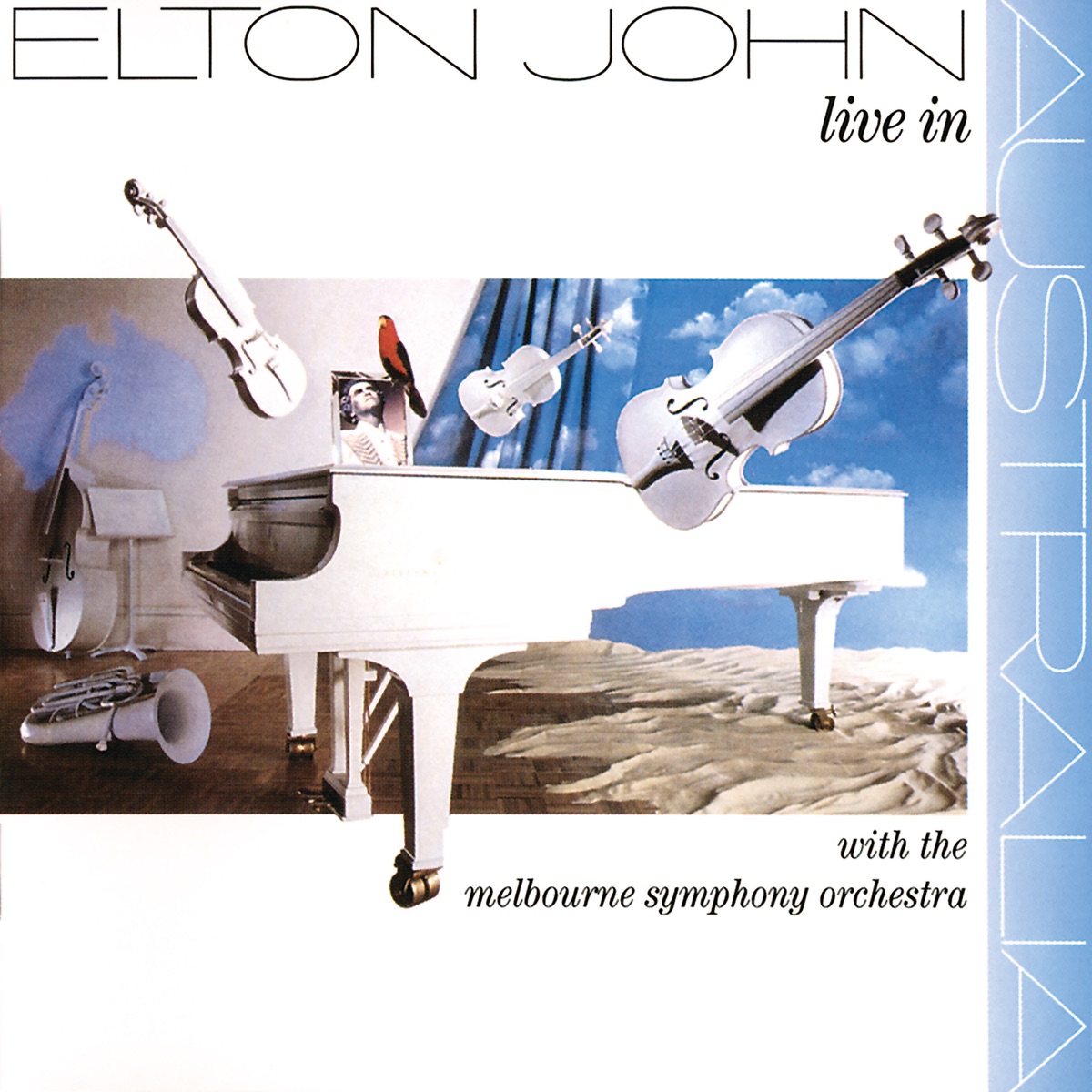 Live In Australia (Remastered) by Elton John album cover