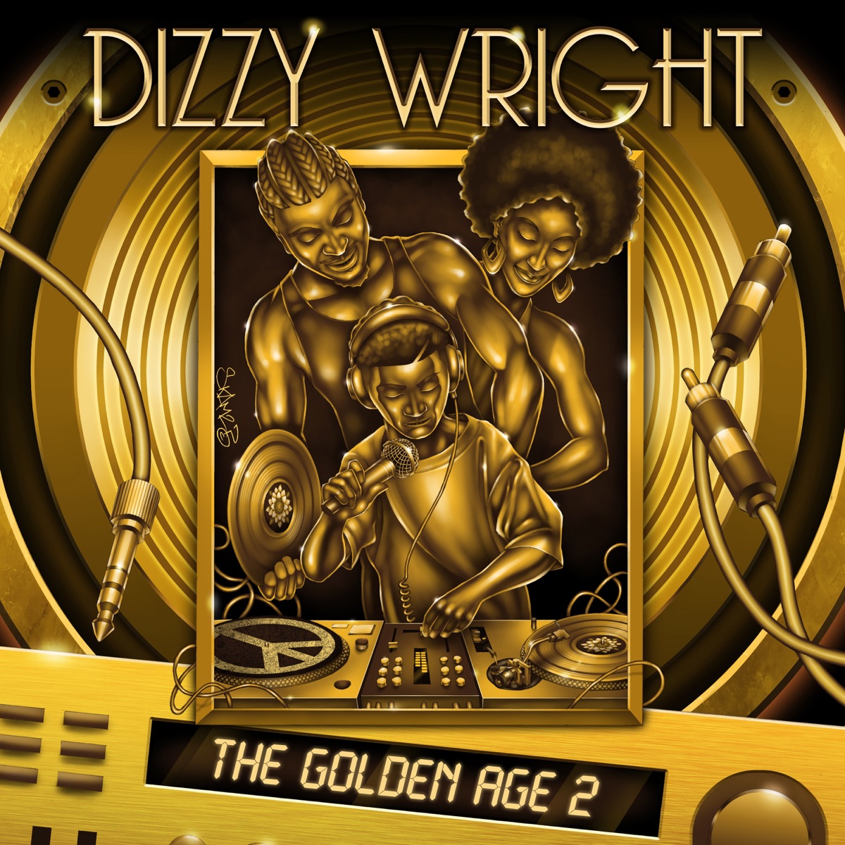 The Golden Age 2 by Dizzy Wright album cover
