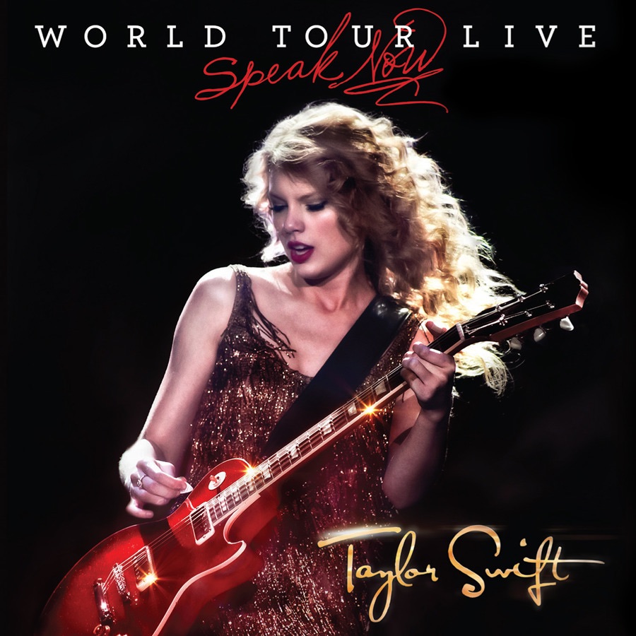 Speak Now - World Tour Live by Taylor Swift album cover artwork