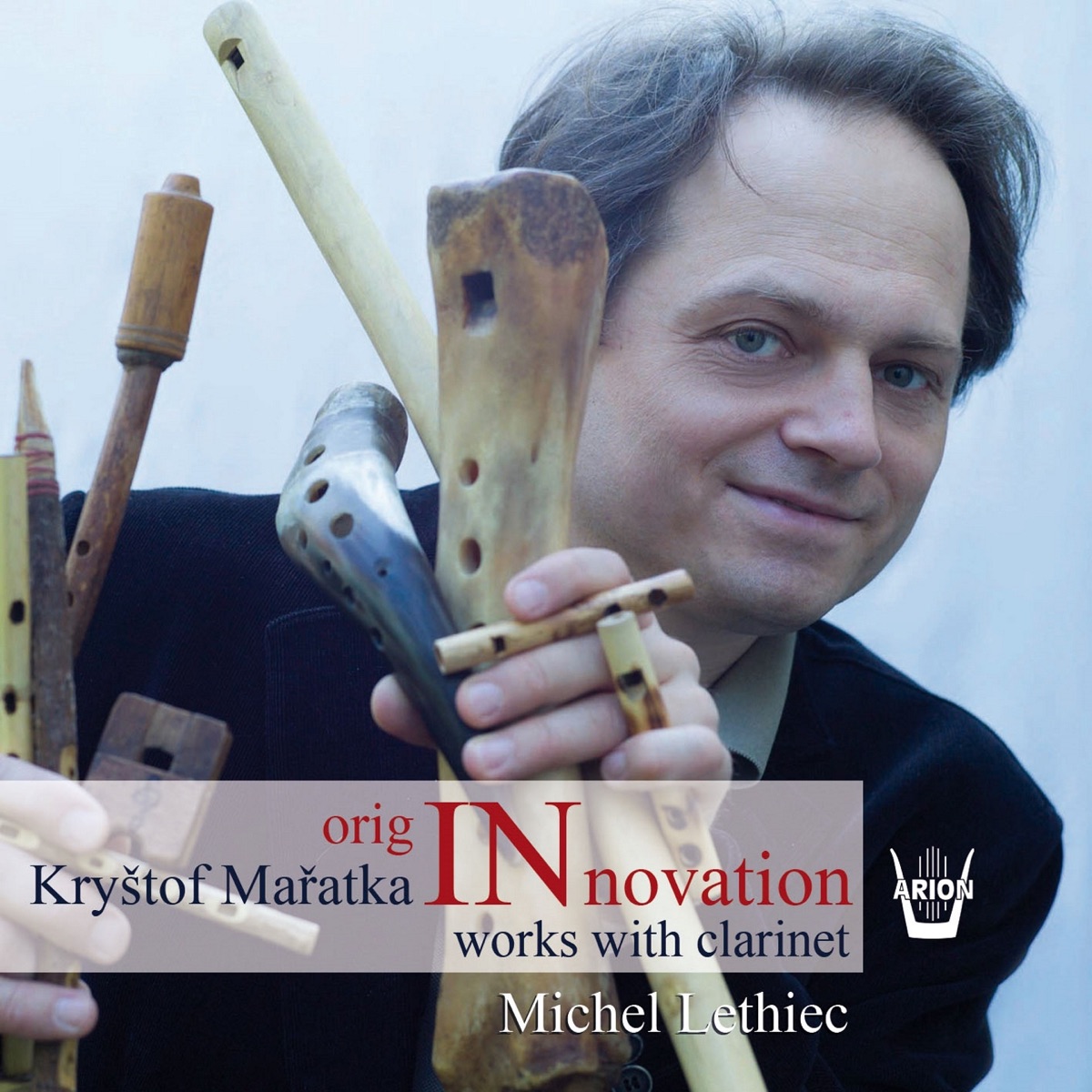 Maratka - OrigINnovation (Works with Clarinet) by Michel Lethiec, Krystof Maratka, Zemlinsky Quartet & Talich Chamber Orchestra album cover