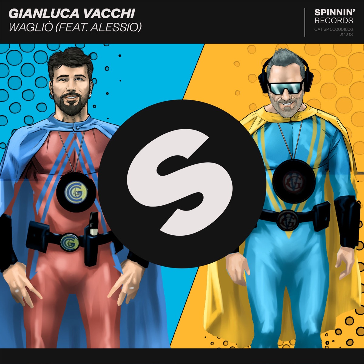 Wagliò (feat. Alessio) - Single by Gianluca Vacchi album cover