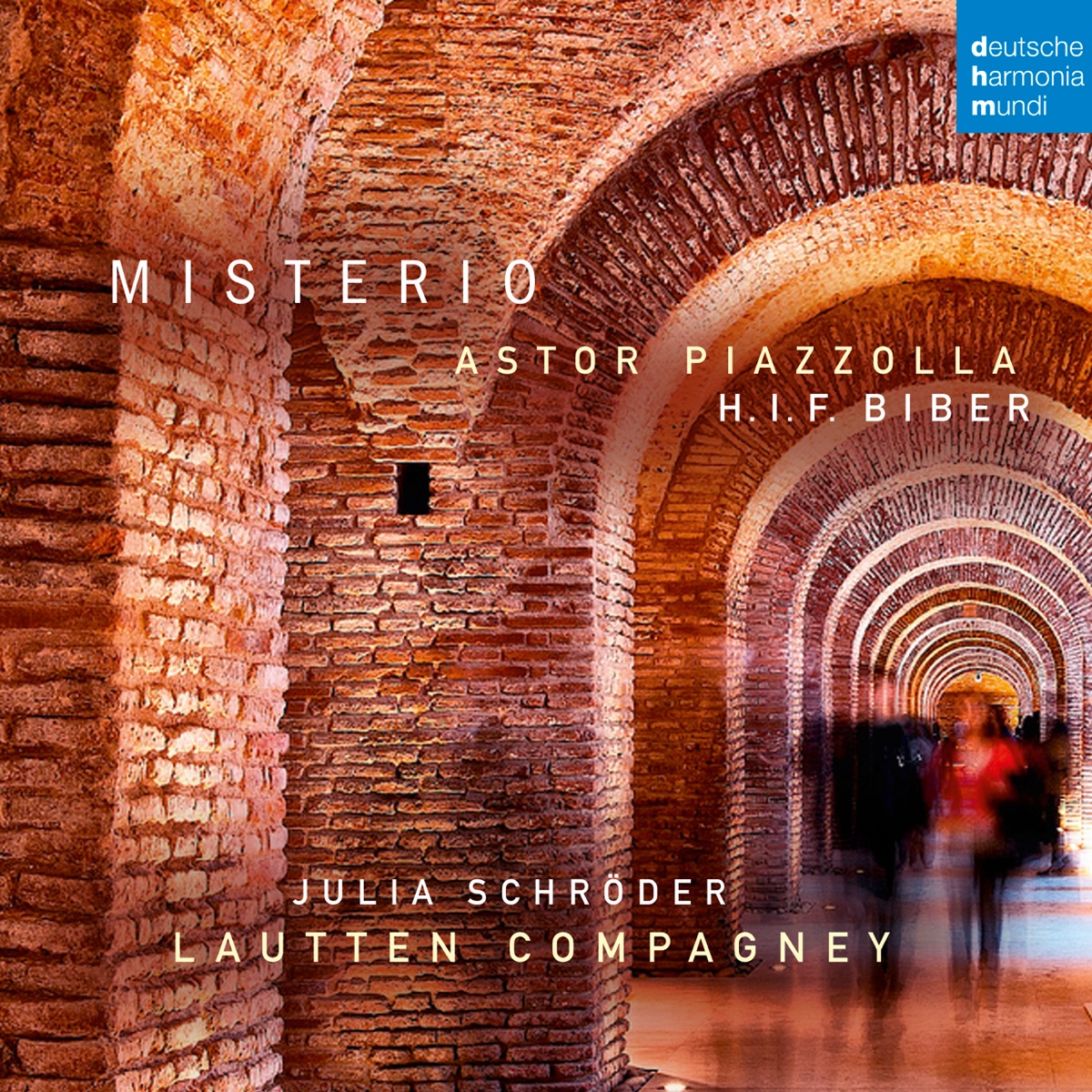 Misterio: Biber & Piazzolla by Lautten Compagney album cover