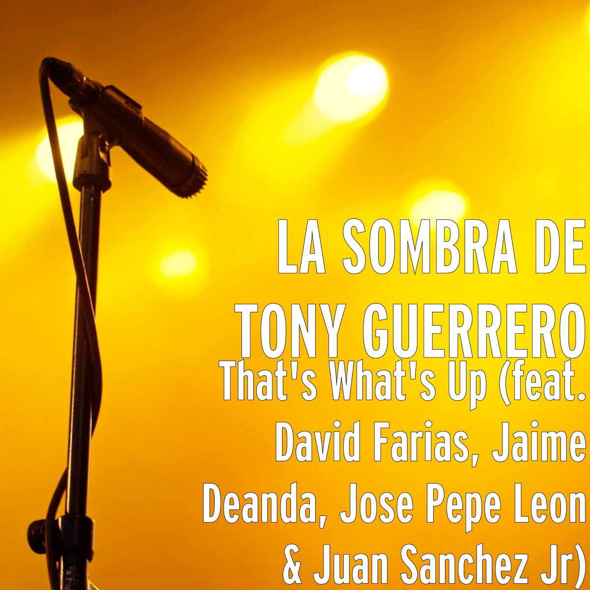 That's What's Up (feat. David Farias, Jaime Deanda, José Leon & Juan Sánchez Jr) - Single by La Sombra de Tony Guerrero album cover