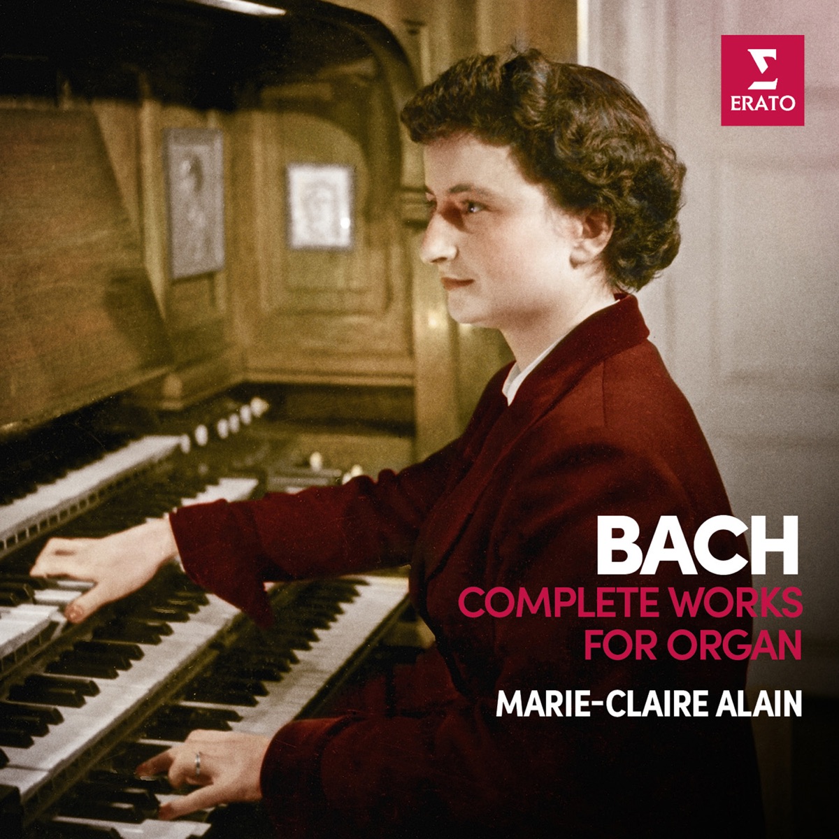 Bach: Complete Organ Works (Recorded 1959-67) by Marie-Claire Alain album cover