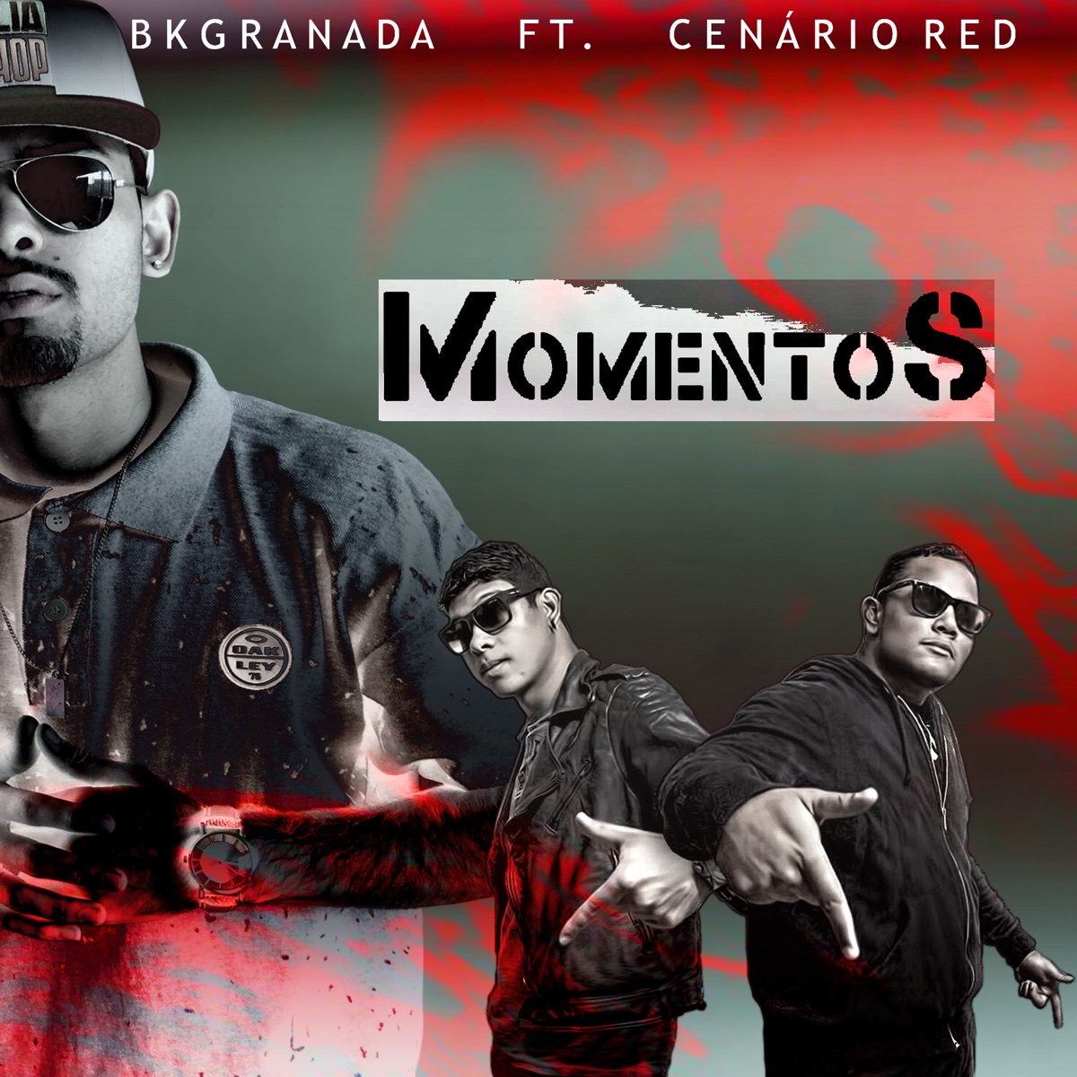 Momentos (feat. Cenário Red) - Single by BkGranada album cover
