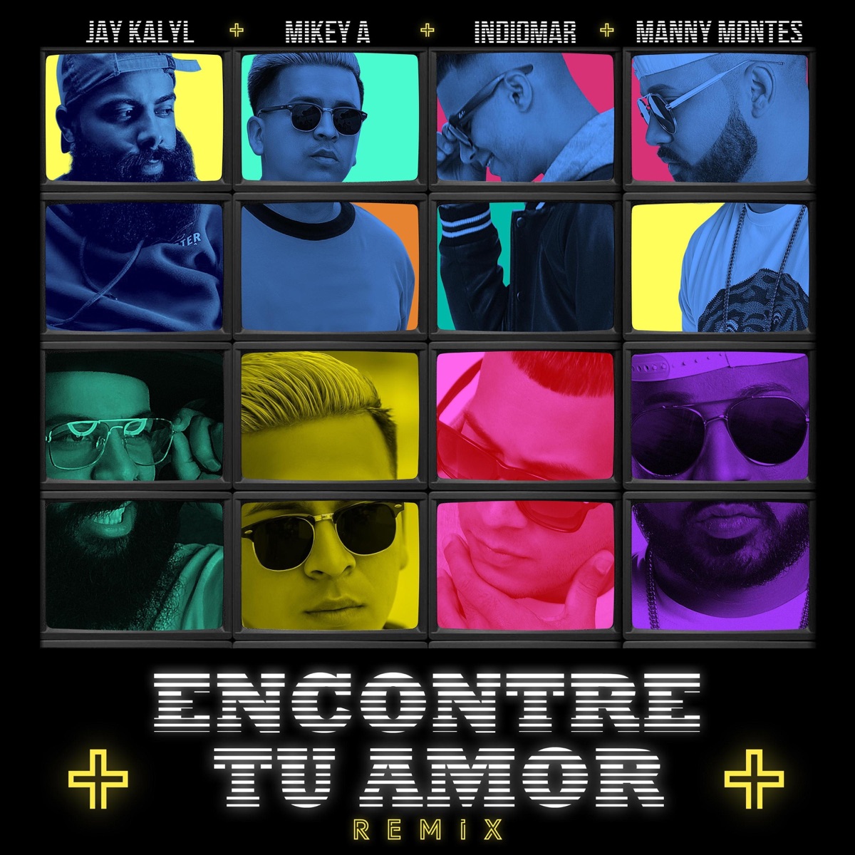 Encontré Tu Amor (Remix) [feat. Indiomar, Jay Kalyl & Manny Montes] - Single by Mikey A album cover