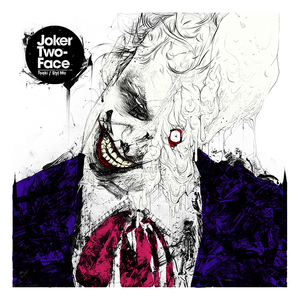 Joker Two-Face (feat. Tsaki & Styl Mo) by Joker/Two-Face album cover
