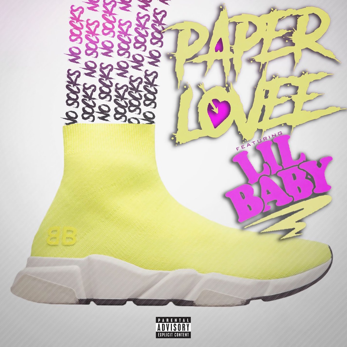 No Socks (feat. Lil Baby) - Single by Paper Lovee album cover artwork