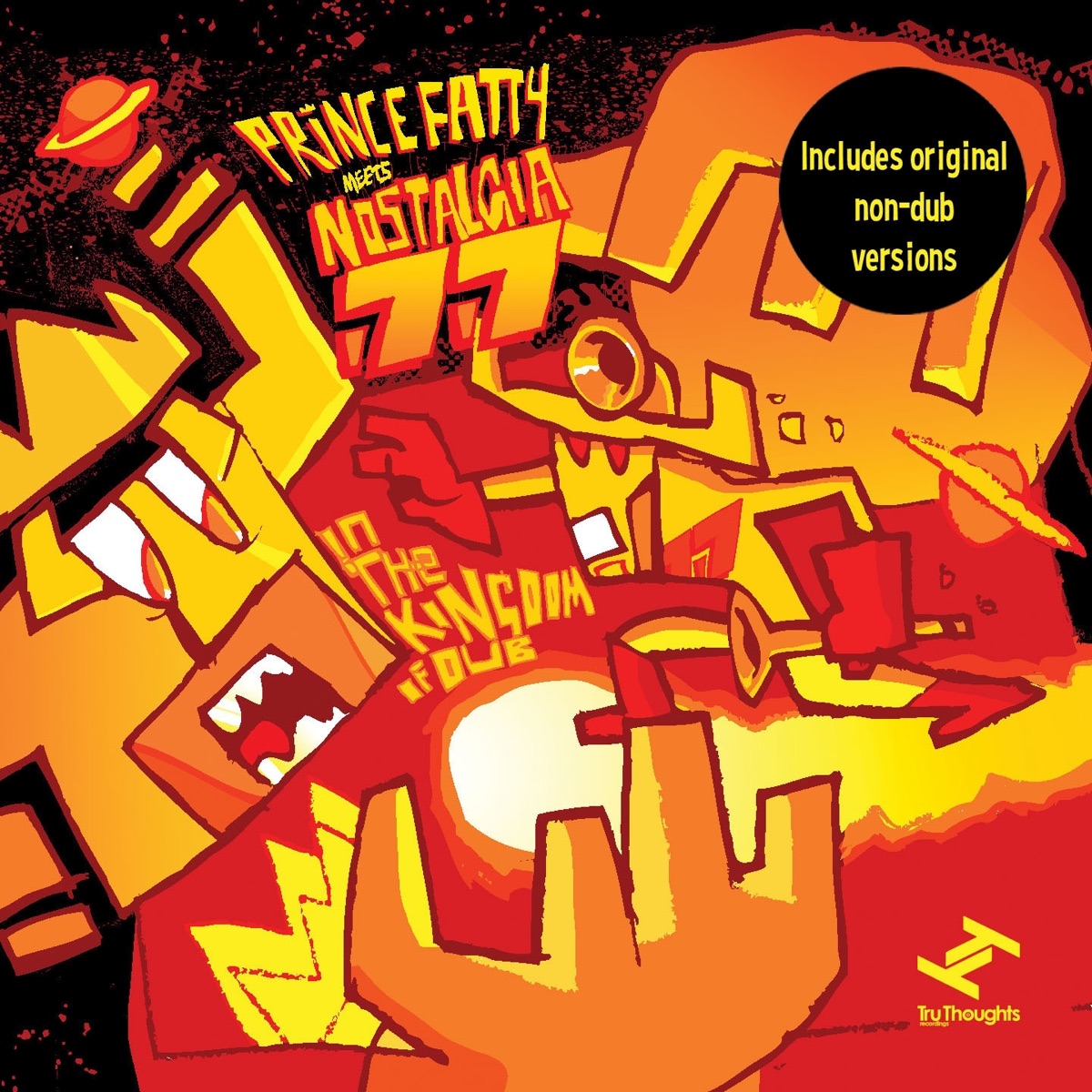 In the Kingdom of Dub (Extended Version) by Prince Fatty, Nostalgia 77 & Skeletons album cover