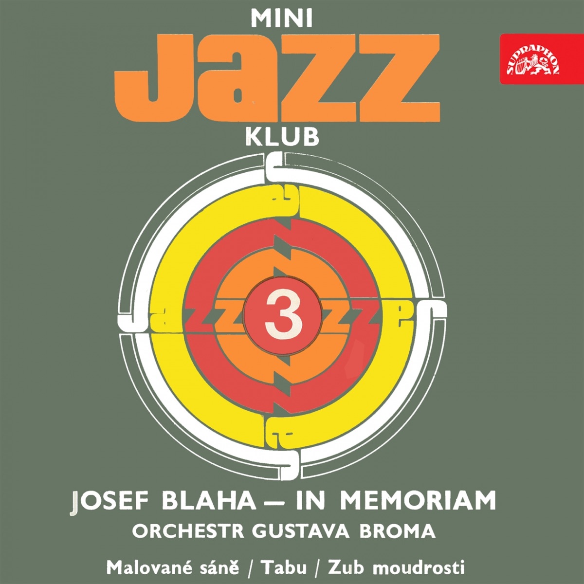 Mini Jazz Klub 03 - Single by Josef Blaha, Gustav Brom & Orchestr Gustava Broma album cover