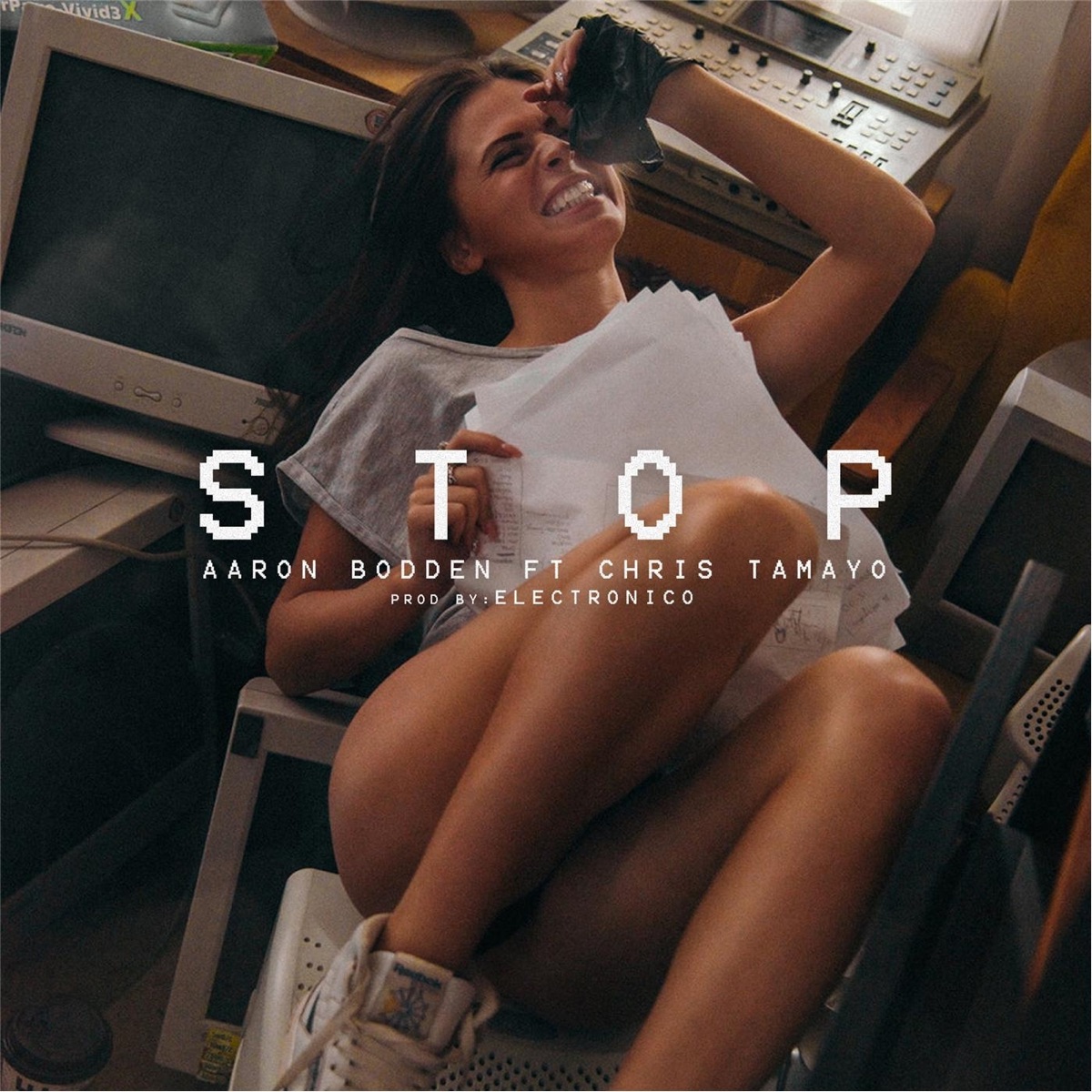 Stop (feat. Chris Tamayo) - Single by Aaron Bodden album cover