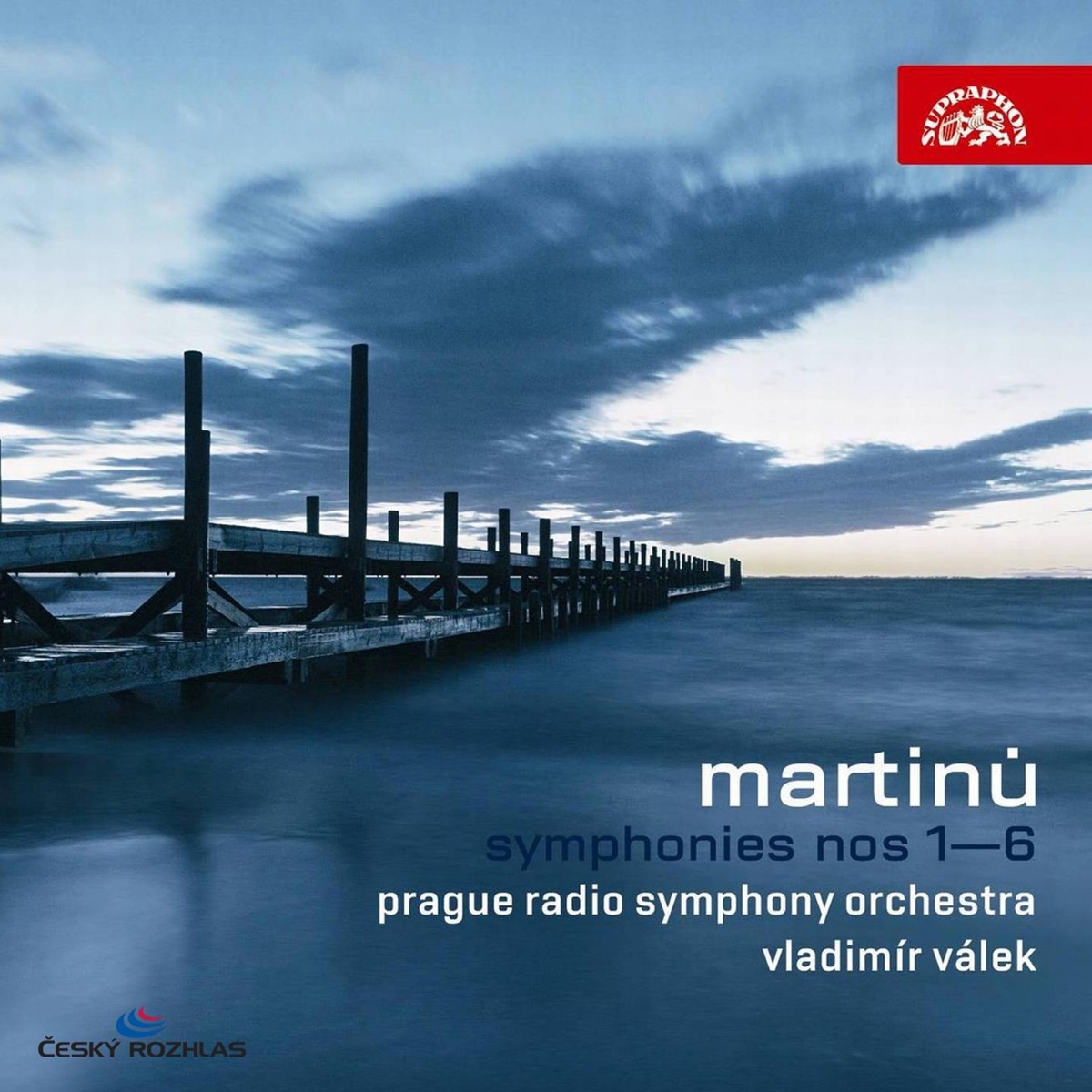 Martinů: Symphonies Nos. 1-6 by Vladimír Válek, Prague Radio Symphony Orchestra & Bohuslav Martinů album cover