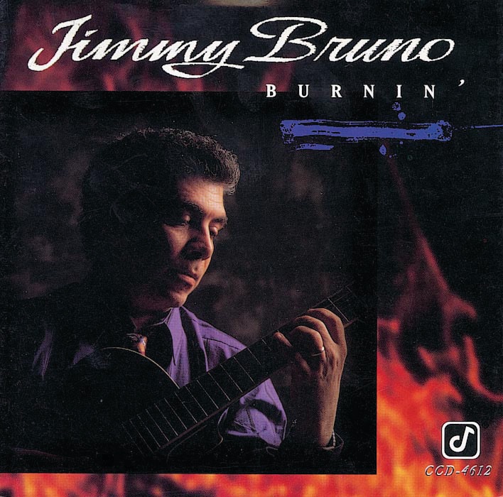 Burnin' by Jimmy Bruno album cover
