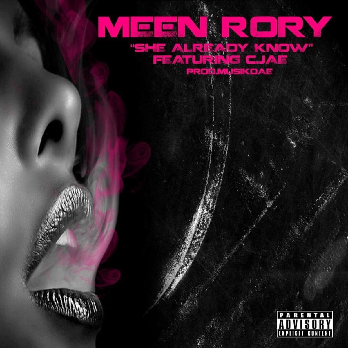 She Already Know (feat. C. Jae) - Single by Meen Rory album cover
