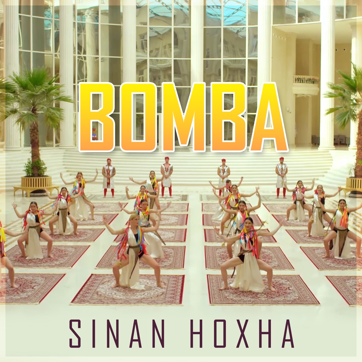 Bomba - Single by Sinan Hoxha album cover