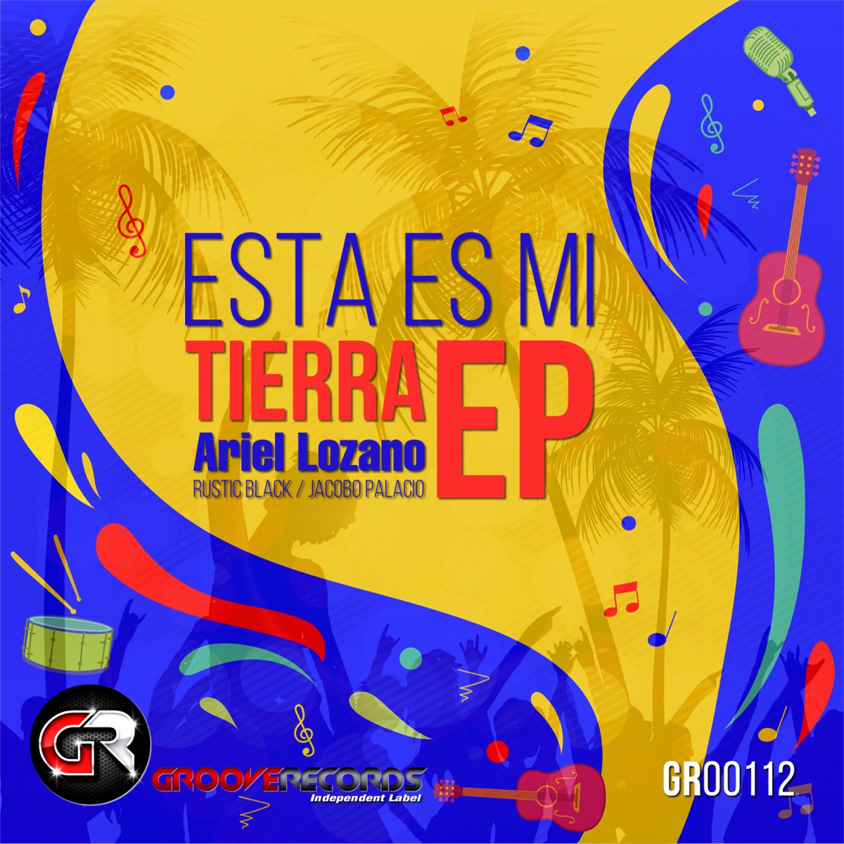 Esta Es Mi Tierra - Single by Ariel Lozano, Rustic Black & Jacobo Palacio album cover