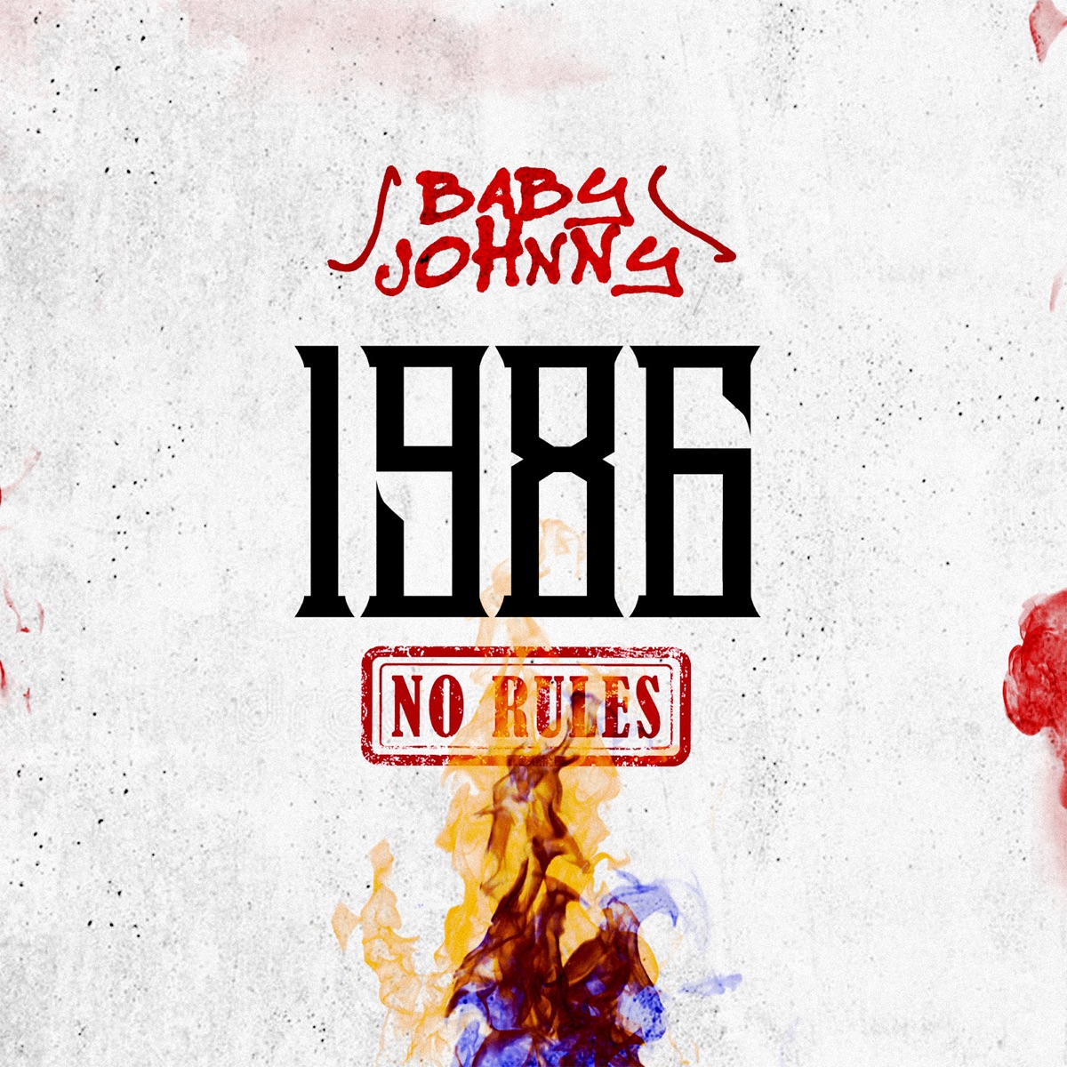1986 No Rules - Single by Baby Johnny album cover