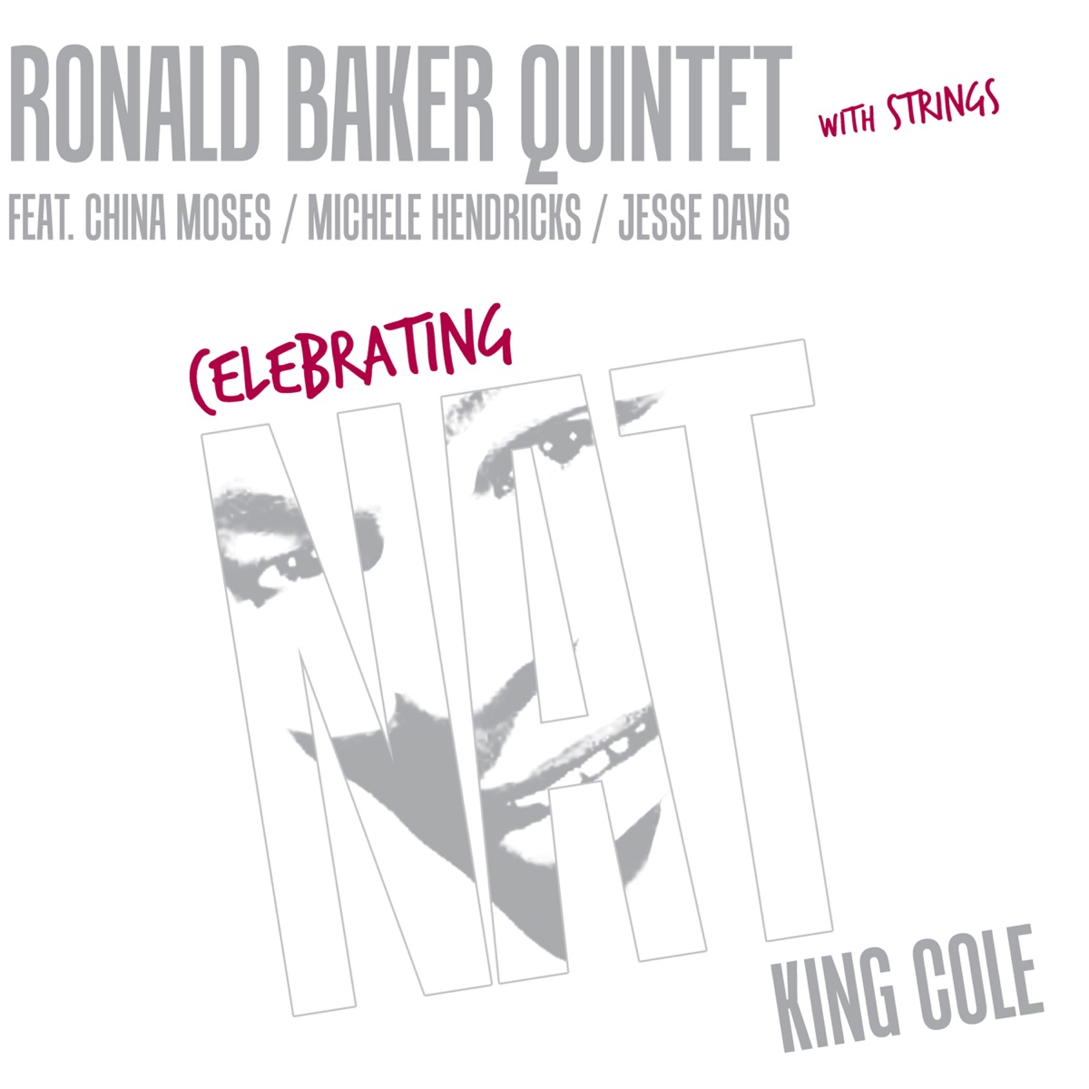 Celebrating Nat King Cole (With Strings) by Ronald Baker Quintet album cover