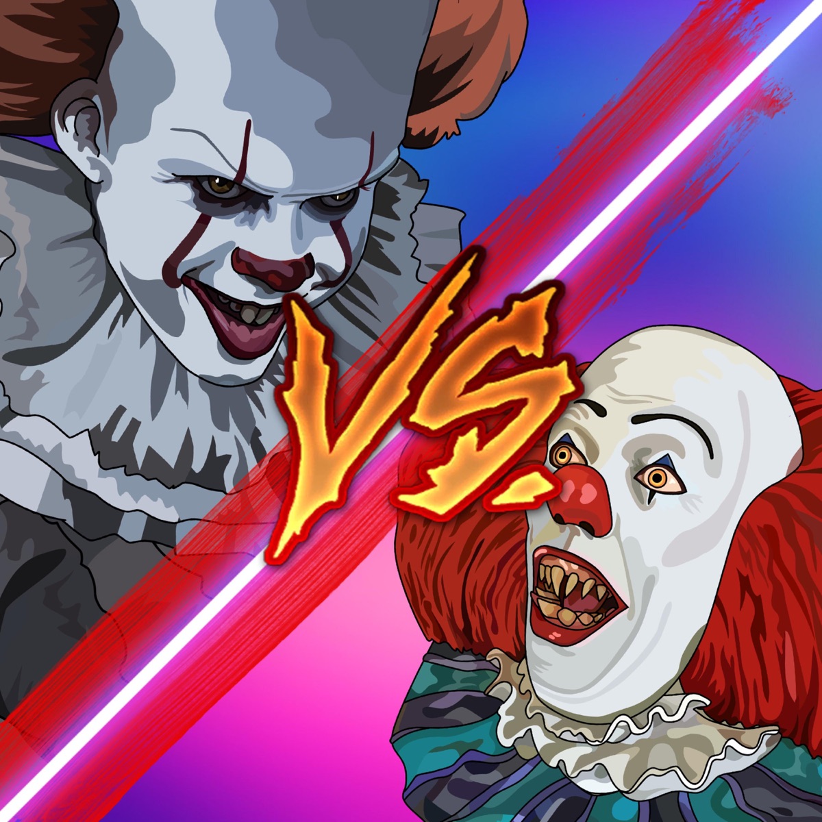 Old Pennywise Vs New Pennywise - Single by Aaron Fraser-Nash album cover
