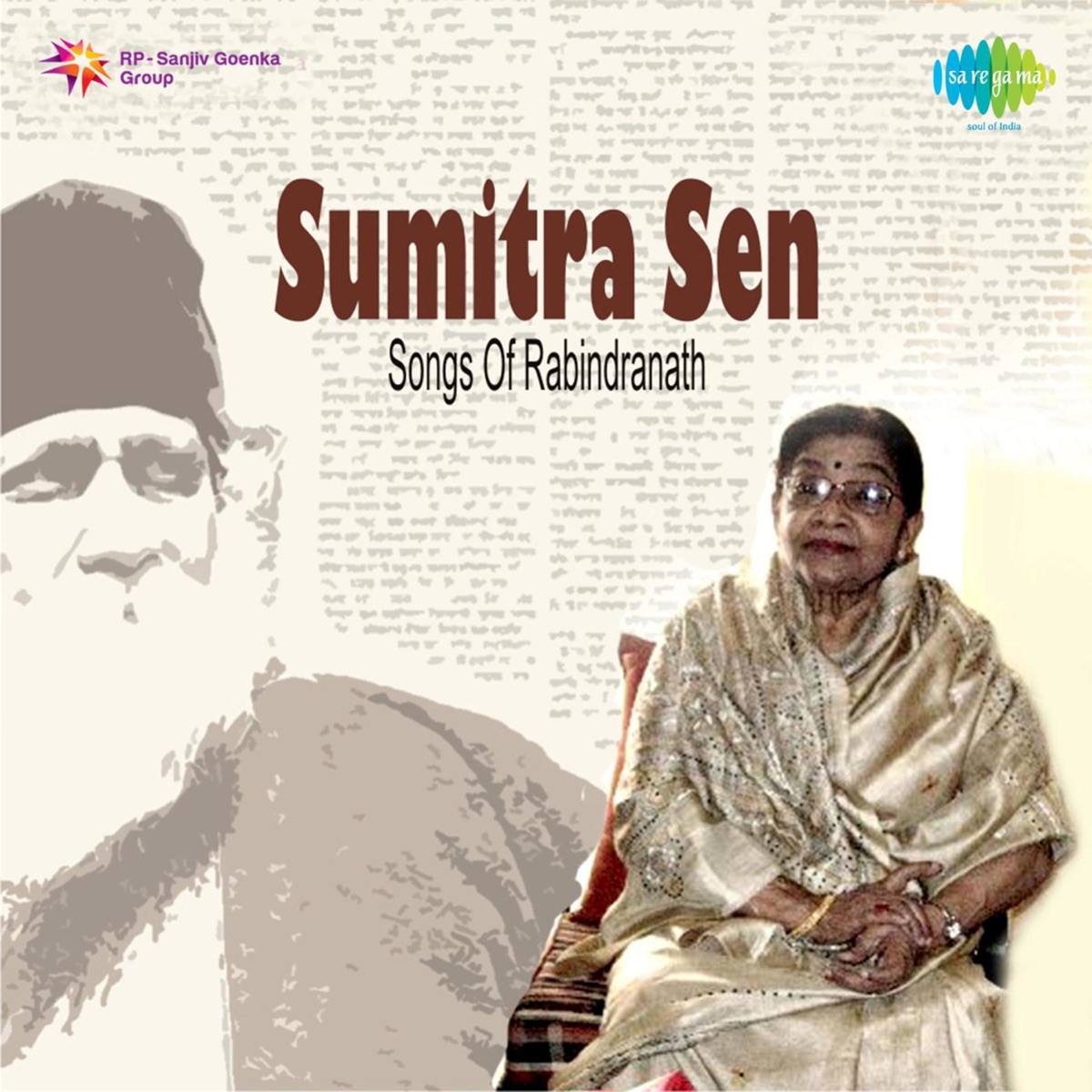 Songs of Rabindranath by Sumitra Sen & Kanika Banerjee album cover