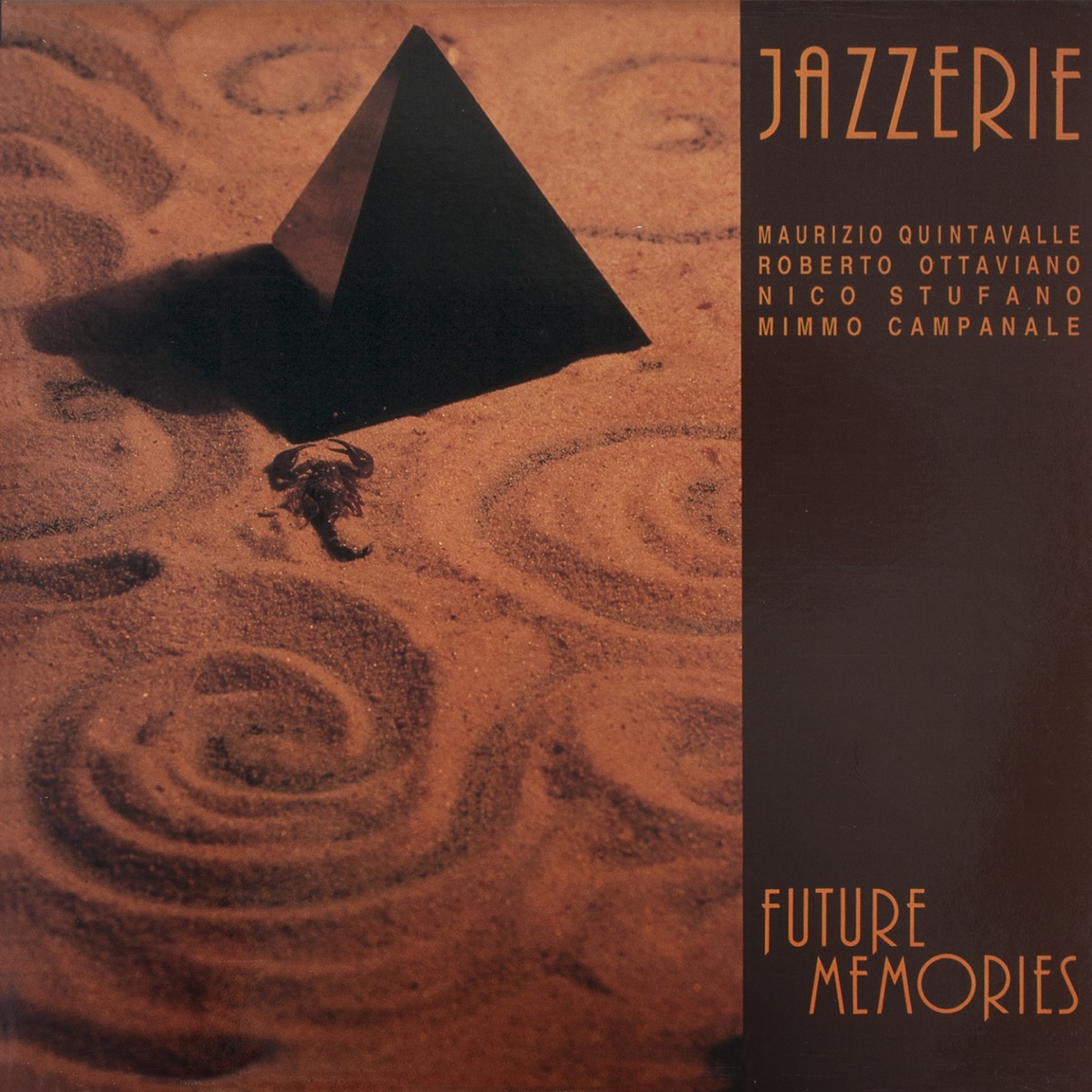 Future Memories (feat. Maurizio Quintavalle, Roberto Ottaviano, Nico Stufano & Mimmo Campanile) by Jazzerie album cover