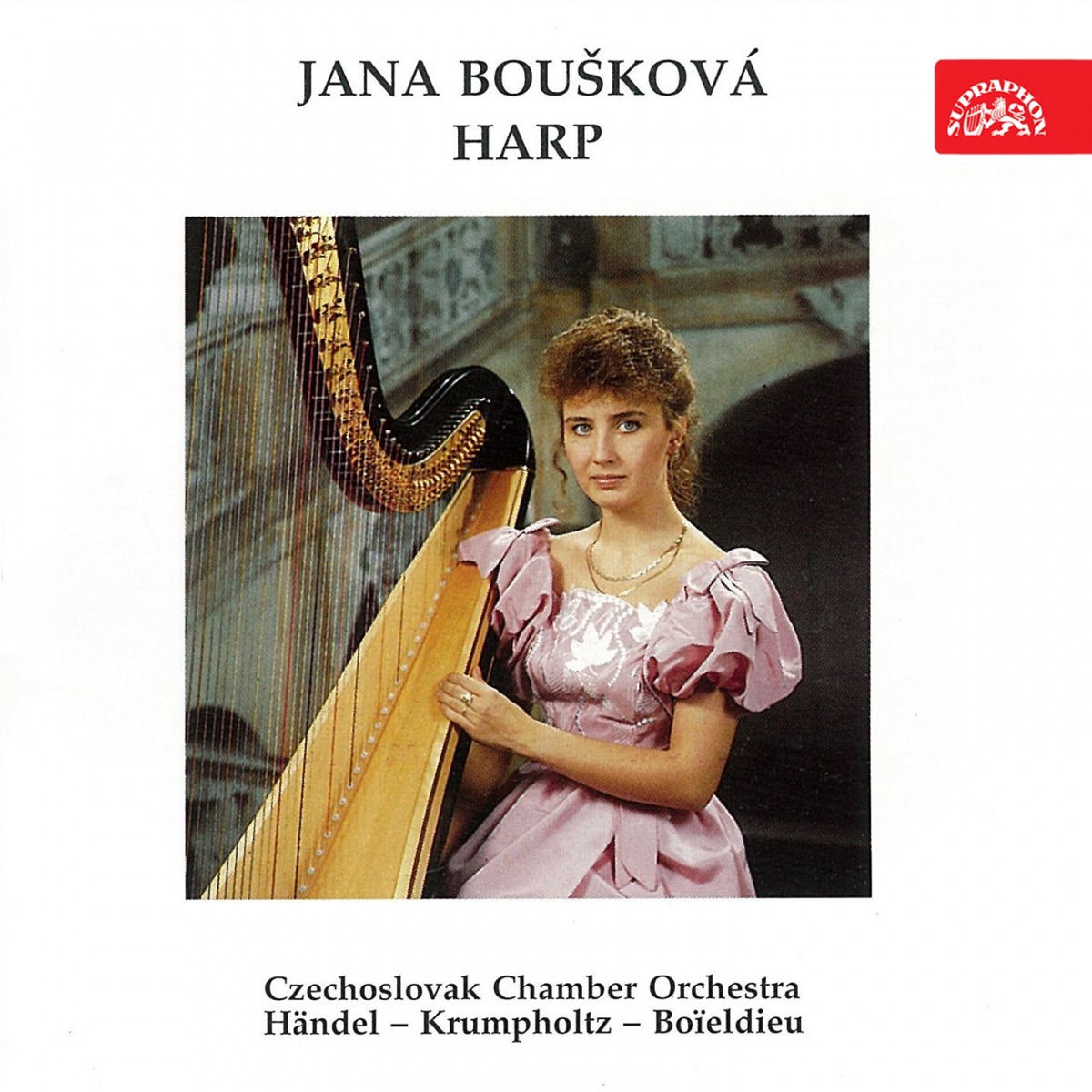 Harp - Handel, Krumpholtz, Boieldieu by Jana Bouskova & Československý komorní orchestr album cover