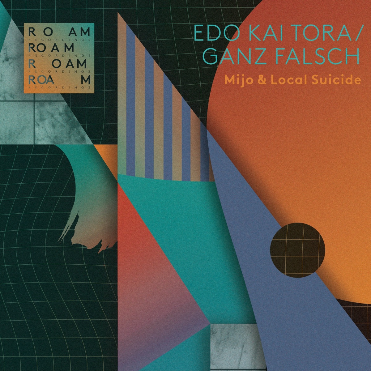 Edo Kai Tora / Ganz Falsch by Mijo & Local Suicide album cover