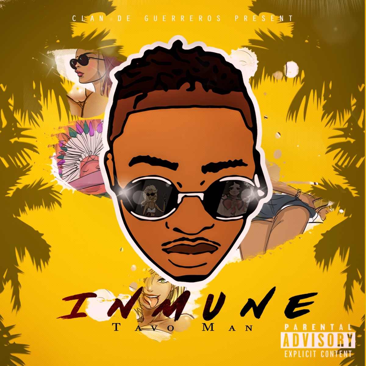 Inmune - Single by Tavo Man album cover