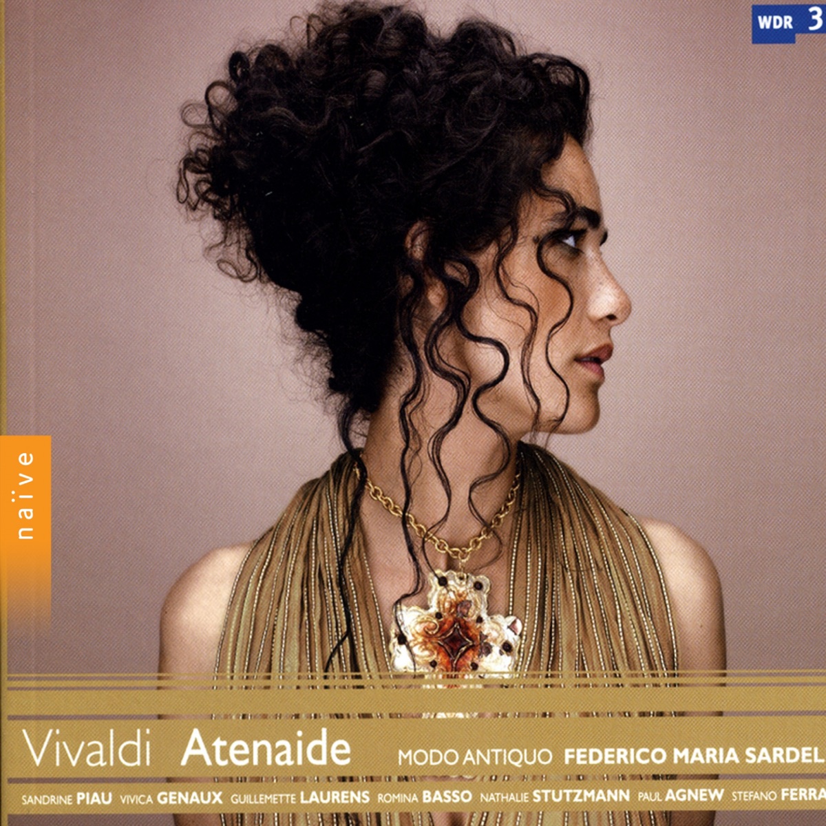 Vivaldi: Atenaide by Modo Antiquo & Federico Maria Sardelli album cover