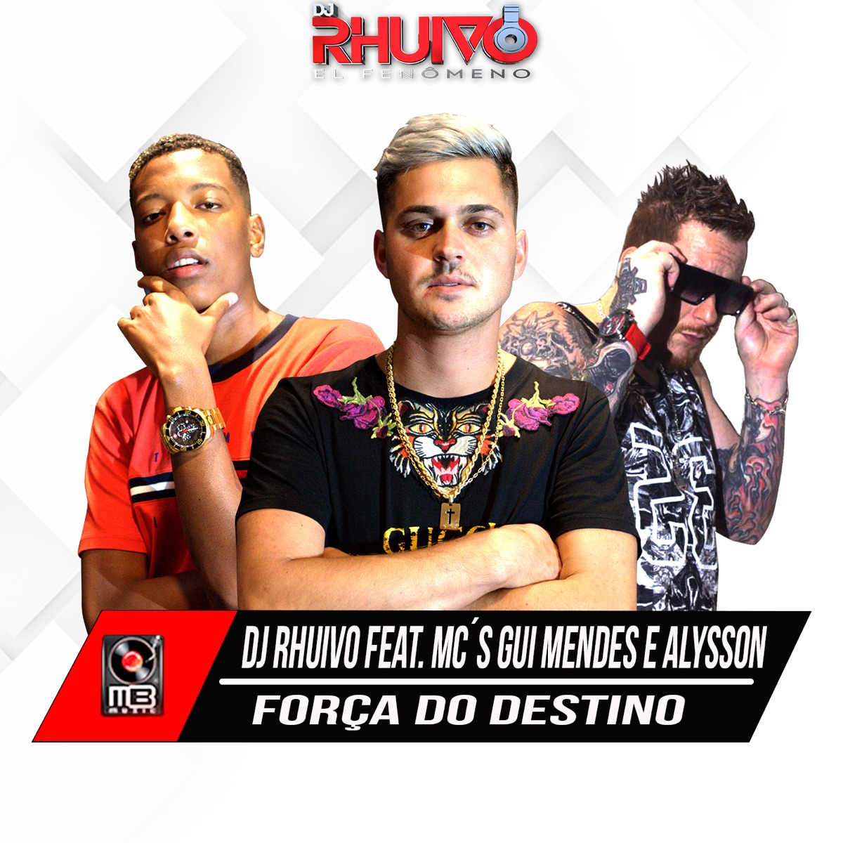 Força do Destino (feat. Mc Gui Mendes & Mc Alysson) - Single by Dj Rhuivo album cover