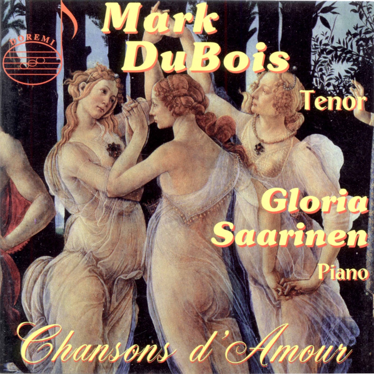 Chansons d'Amour by Mark DuBois & Gloria Saarinen album cover
