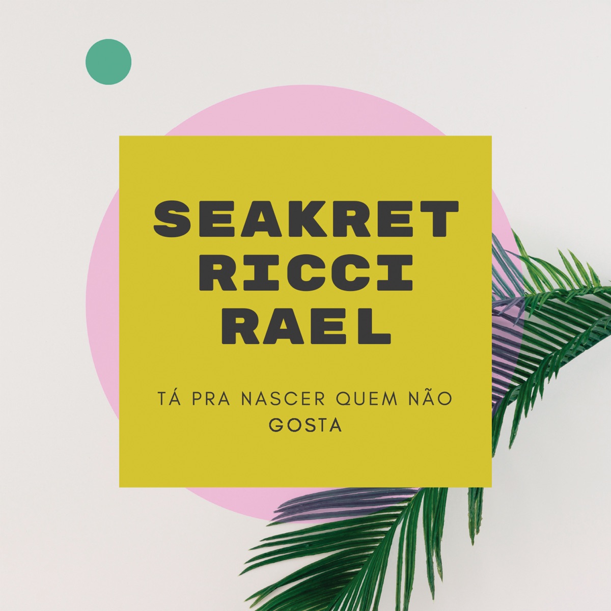 Tá Pra Nascer Quem Não Gosta - Single by Seakret, Ricci & Rae'l album cover