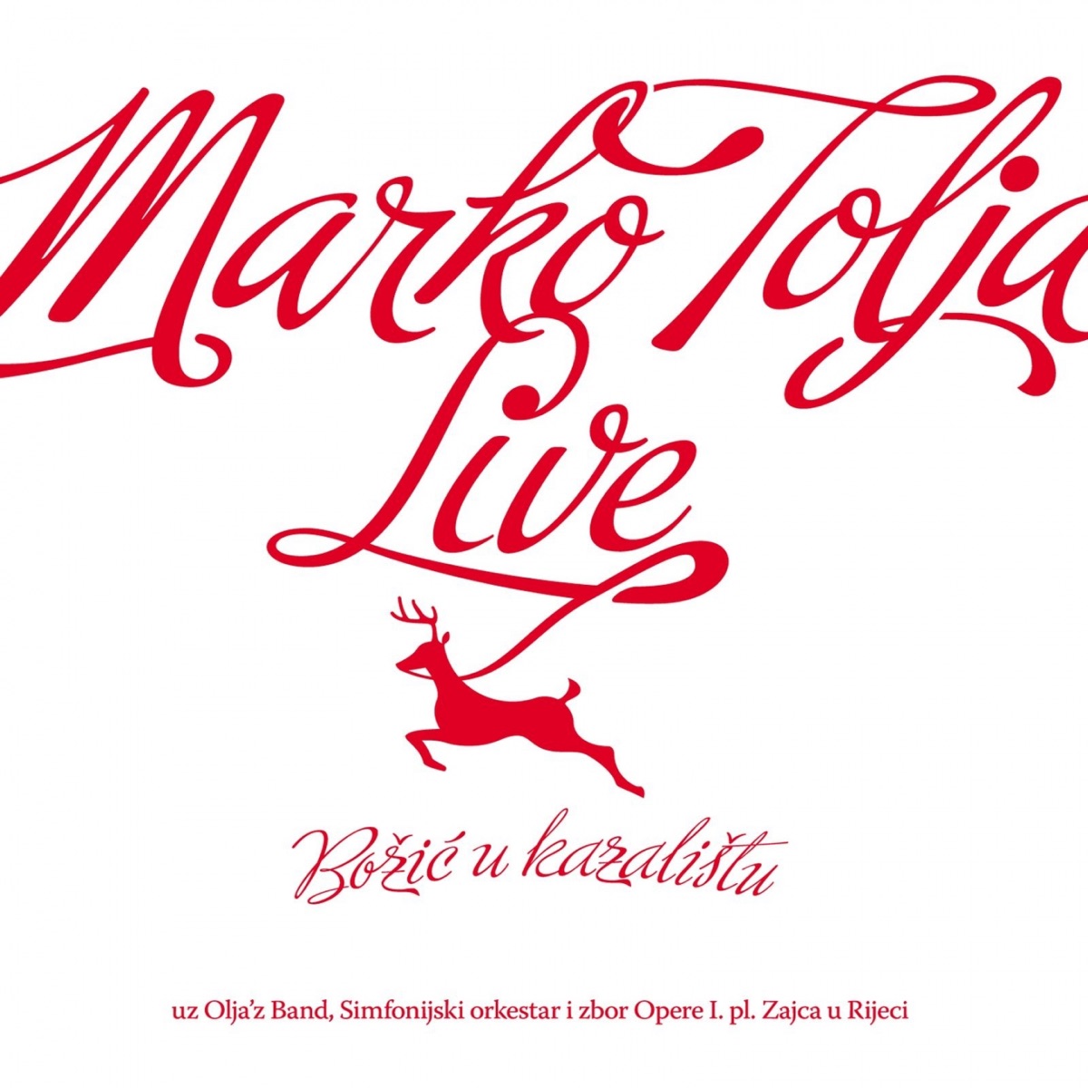 Božić U Kazalištu (Live) by Marko Tolja album cover