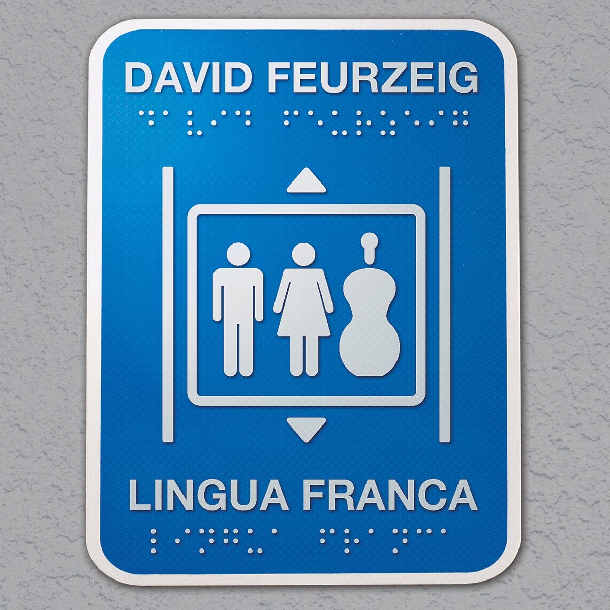 David Feurzeig: Lingua franca by Low and Lower & Brooks Whitehouse album cover