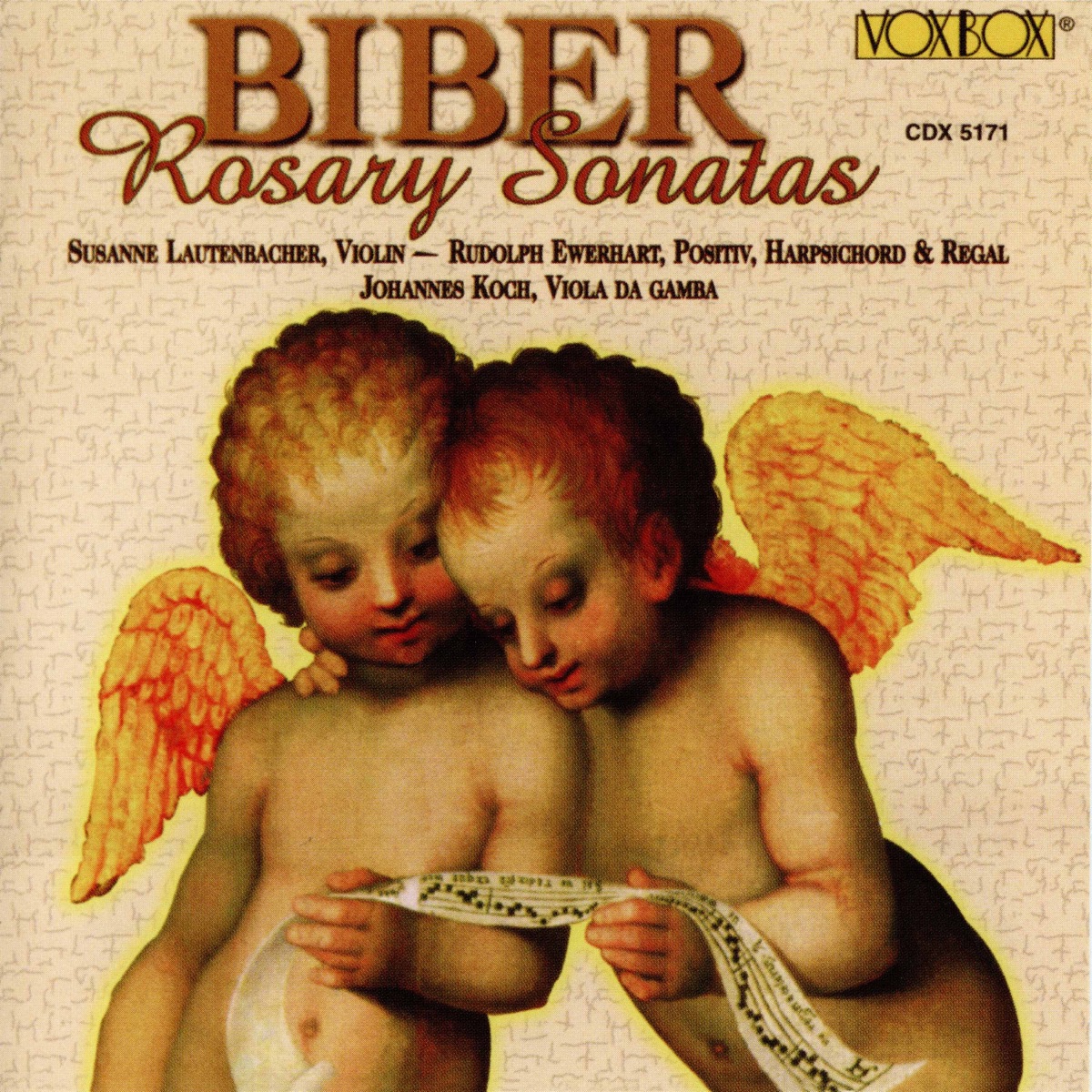 Biber: Rosary Sonatas by Rudolph Ewerhart, Susanne Lautenbacher & Johannes Koch album cover