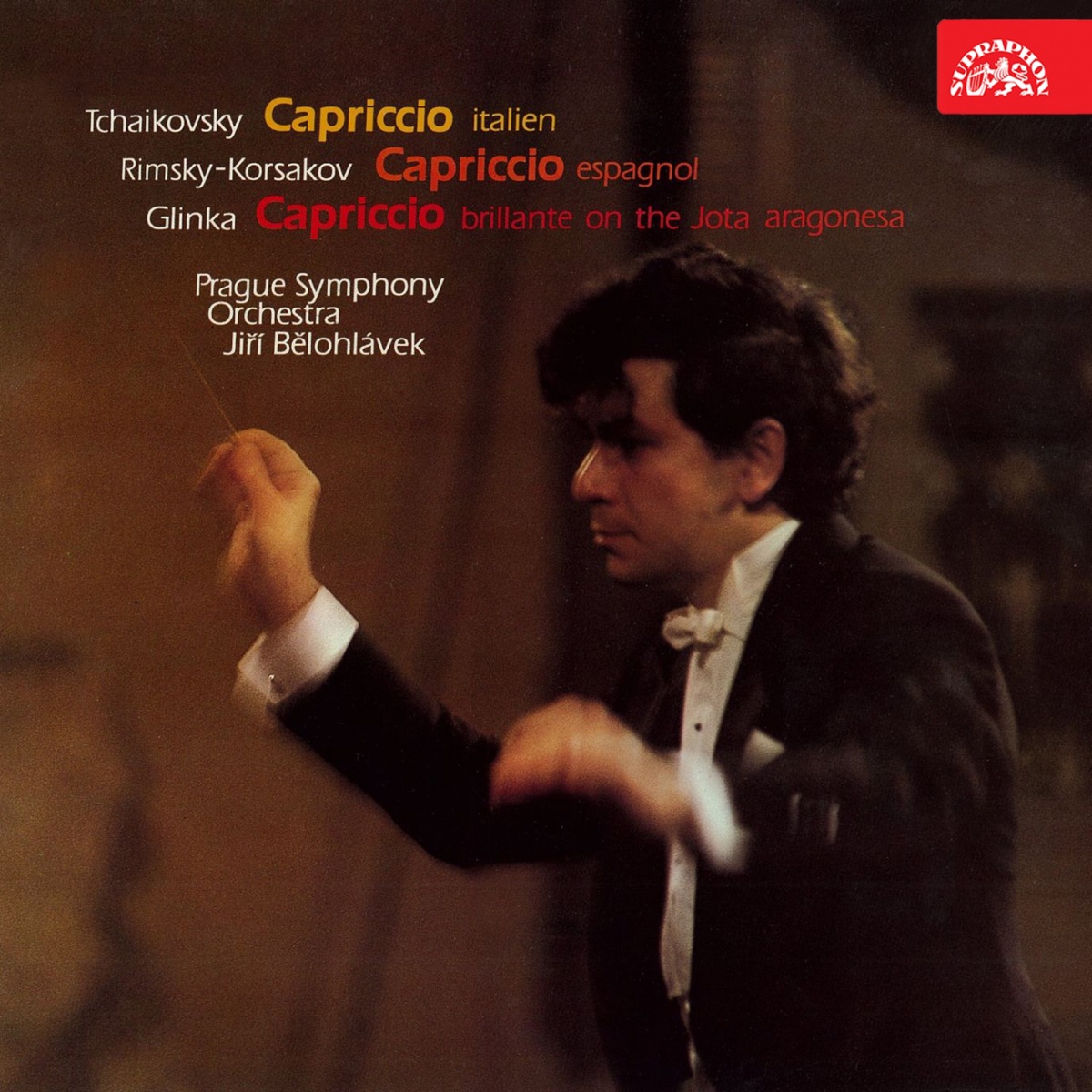 Capriccia by Boris Monoszon, Jiří Bělohlávek & Prague Symphony Orchestra album cover