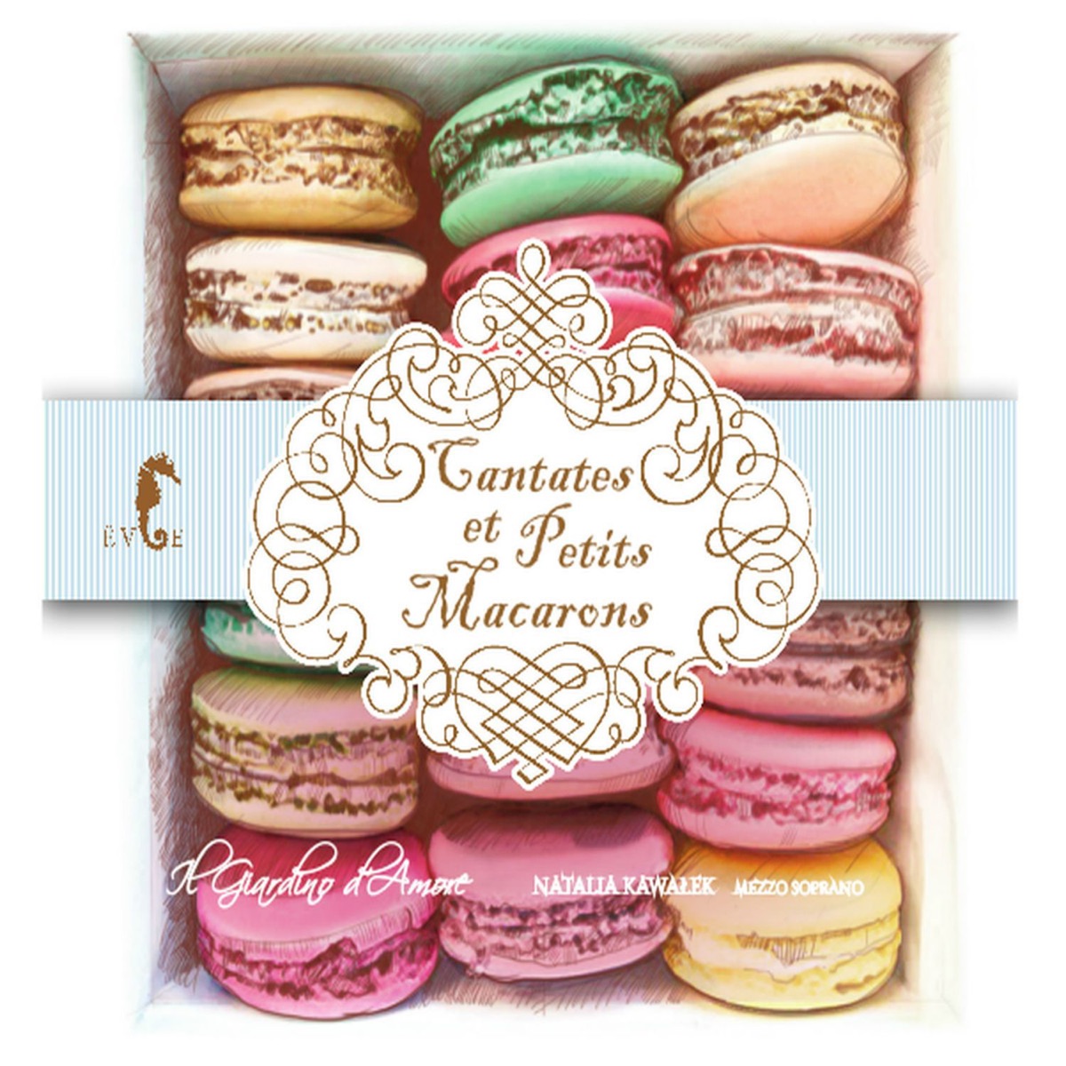 Cantates et Petits Macarons by Il Giardino d'Amore & Stefan Plewniak album cover