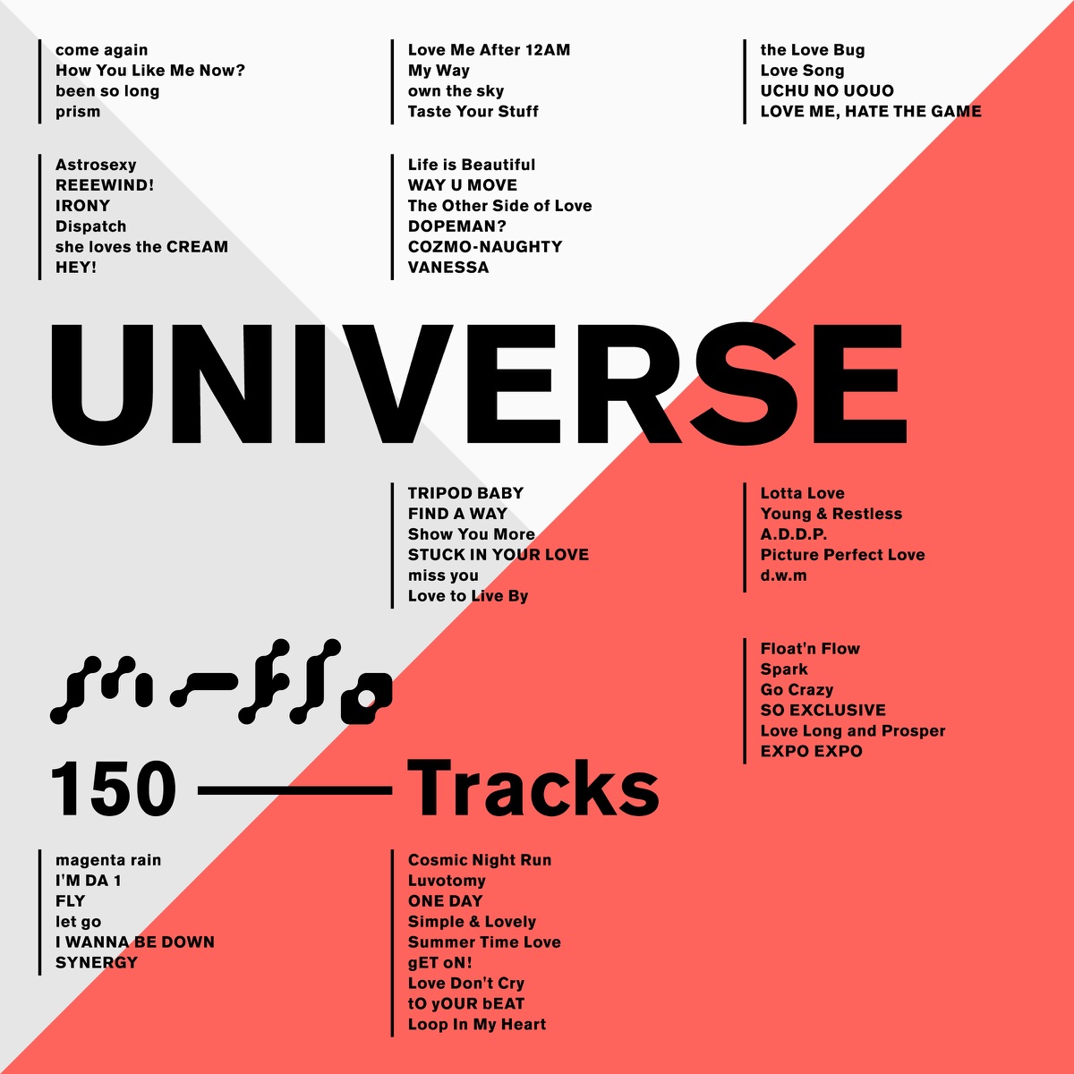 UNIVERSE by m-flo album cover