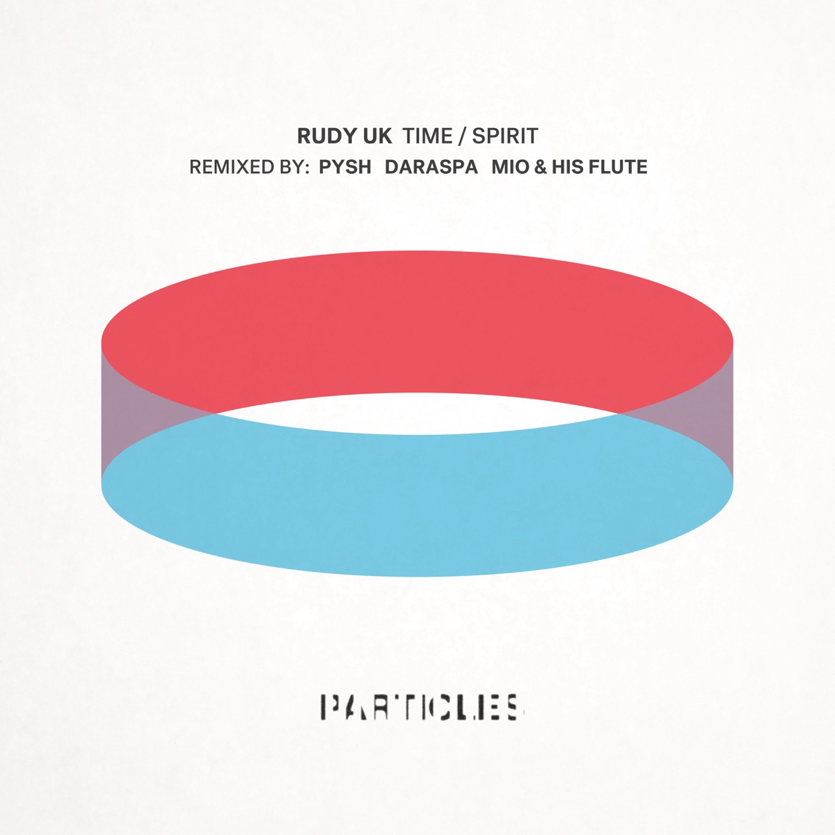 Time / Spirit (Particles Edition) - Single by Rudy UK album cover