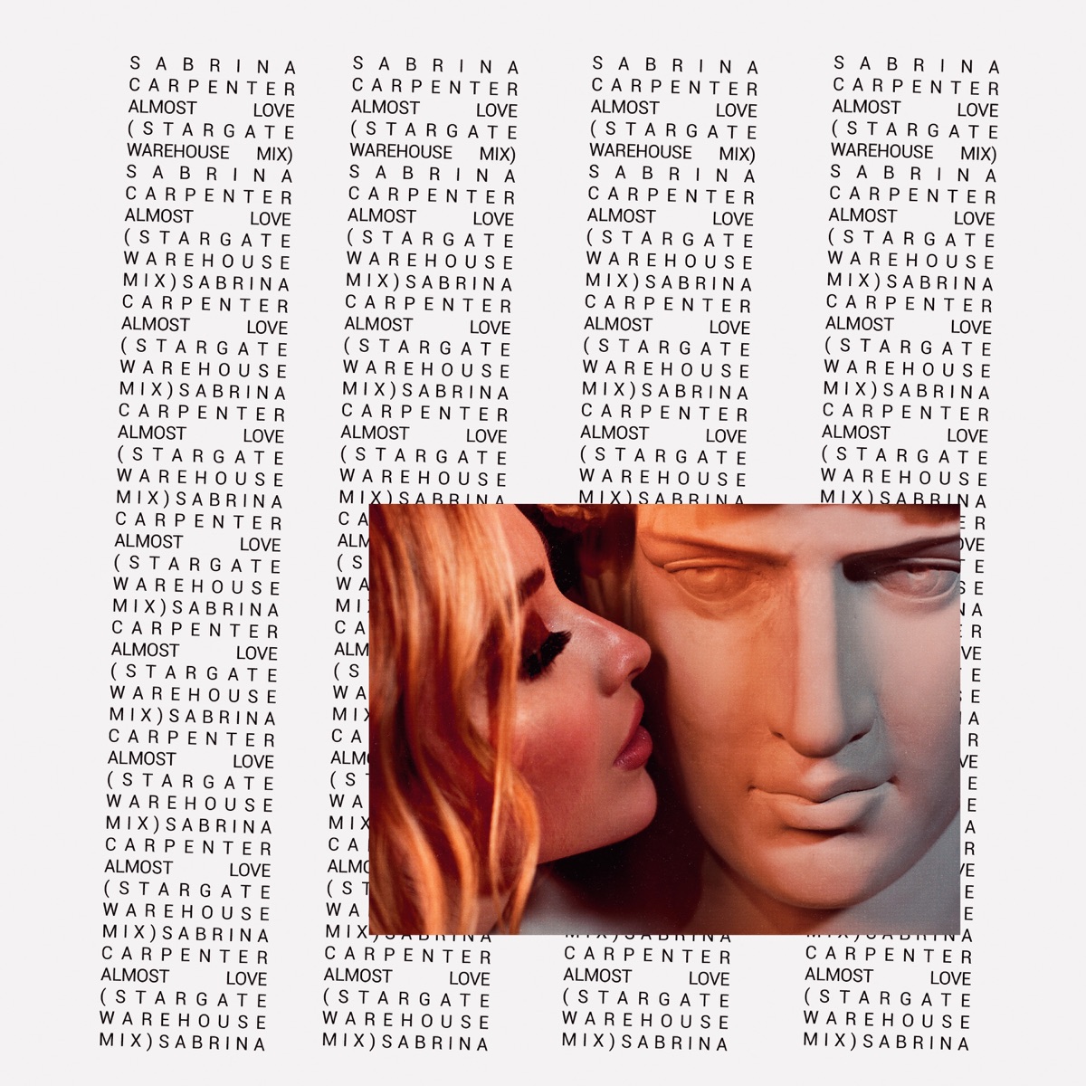 Almost Love (Stargate Warehouse Mix) - Single by Sabrina Carpenter album cover artwork