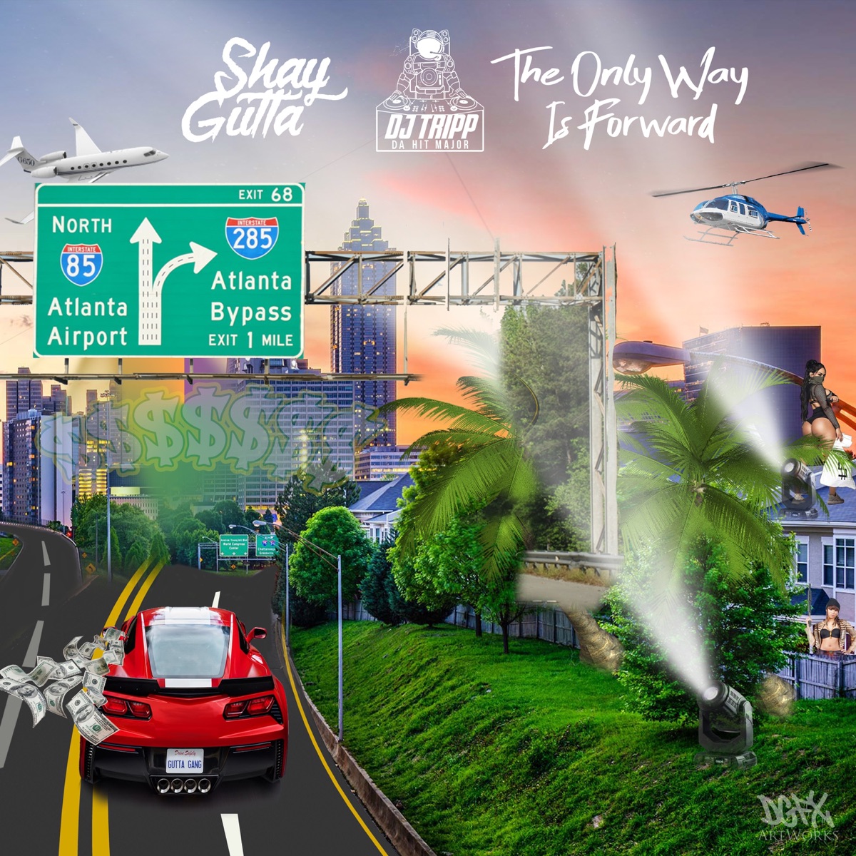 The Only Way Is Forward - Single by Shay Gutta & DJ Tripp da HitMajor album cover