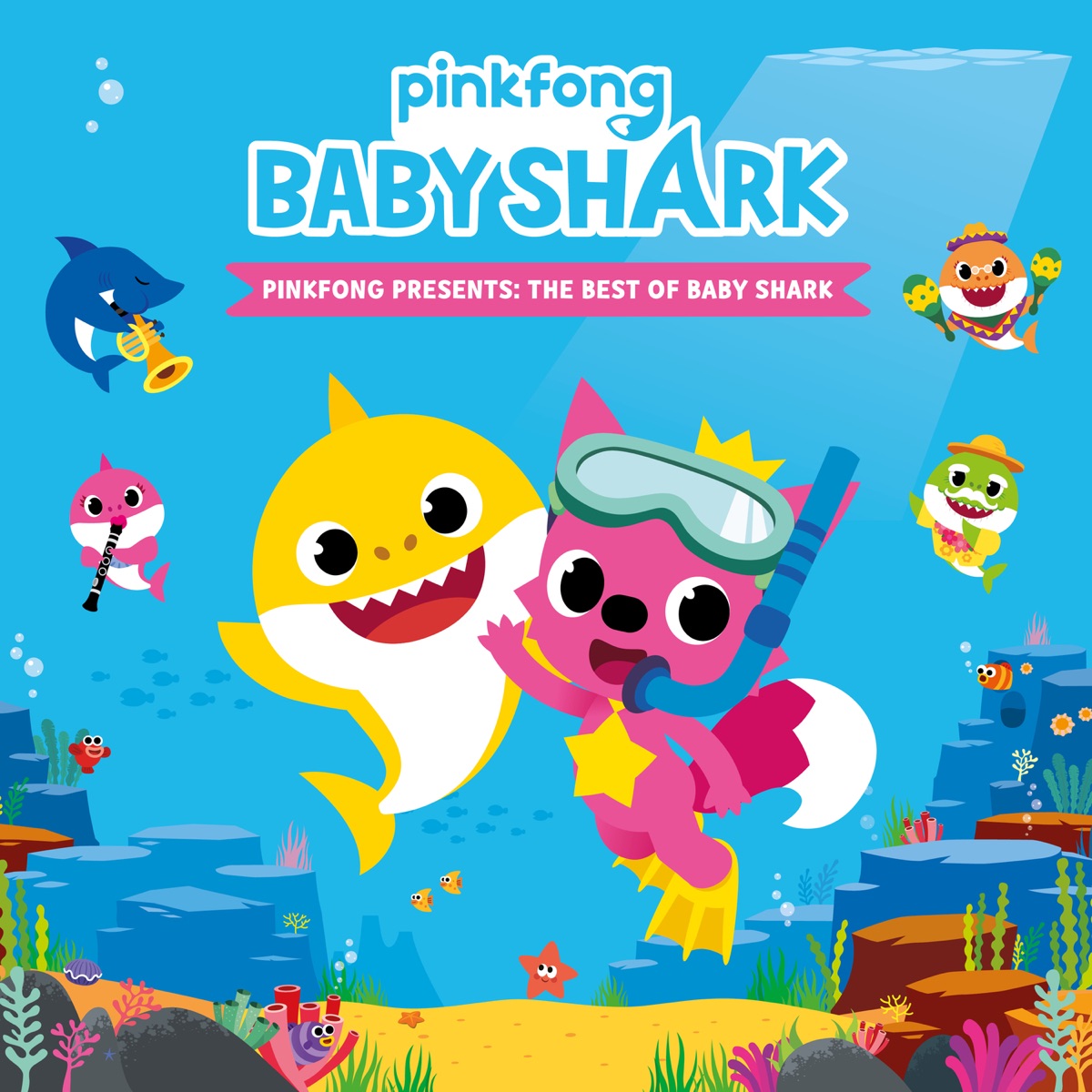 Pinkfong Presents: The Best of Baby Shark by Pinkfong album cover
