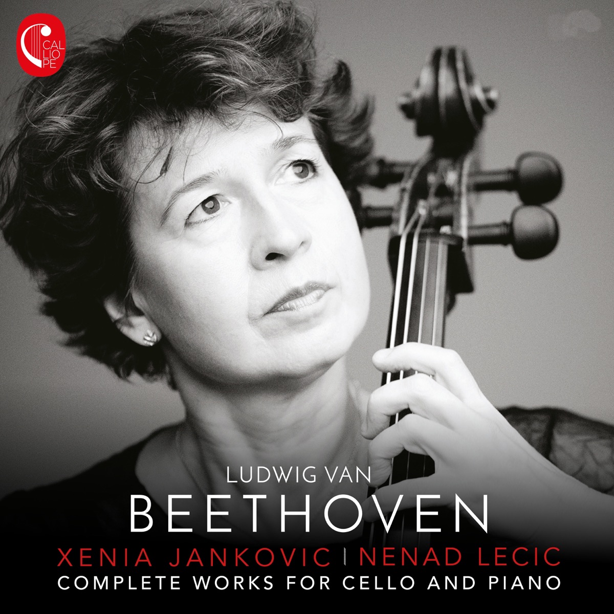 Beethoven: Complete Works for Cello and Piano by Xenia Jankovic & Nenad Lecic album cover