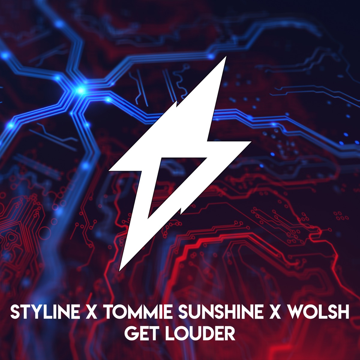 Get Louder - Single by Styline, Tommie Sunshine & Wolsh album cover
