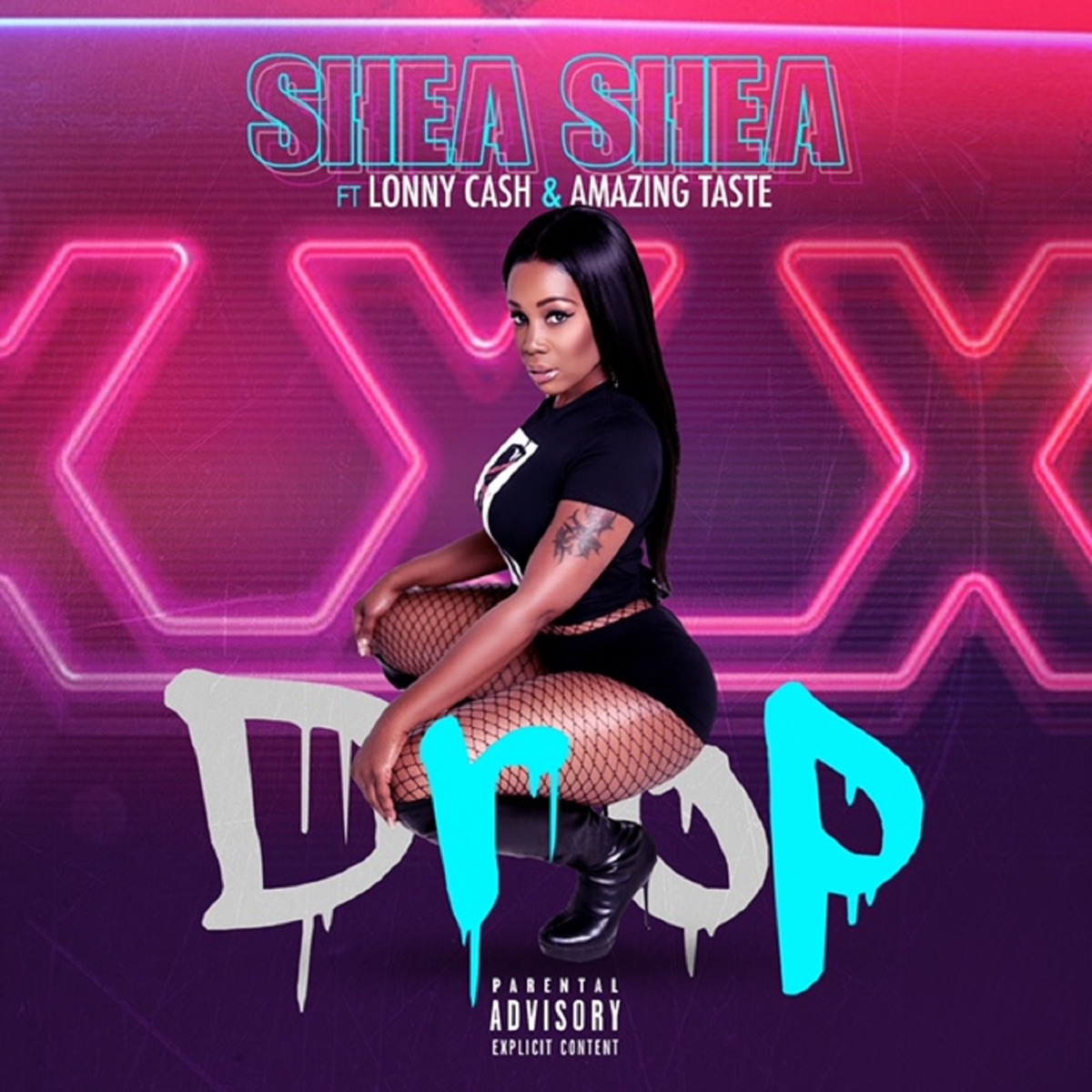 Drop (Tear It Up) [feat. Lonny Cash & Amazing Taste] - Single by SHEA SHEA album cover