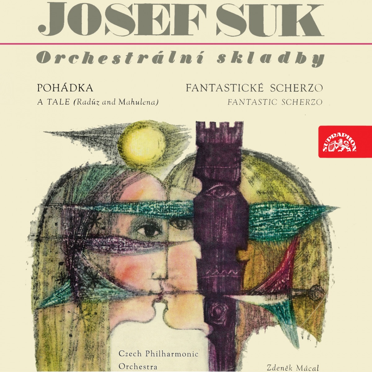 Suk: A Fairy Tale, Fantastic Scherzo by Zdenek Macal & Czech Philharmonic album cover